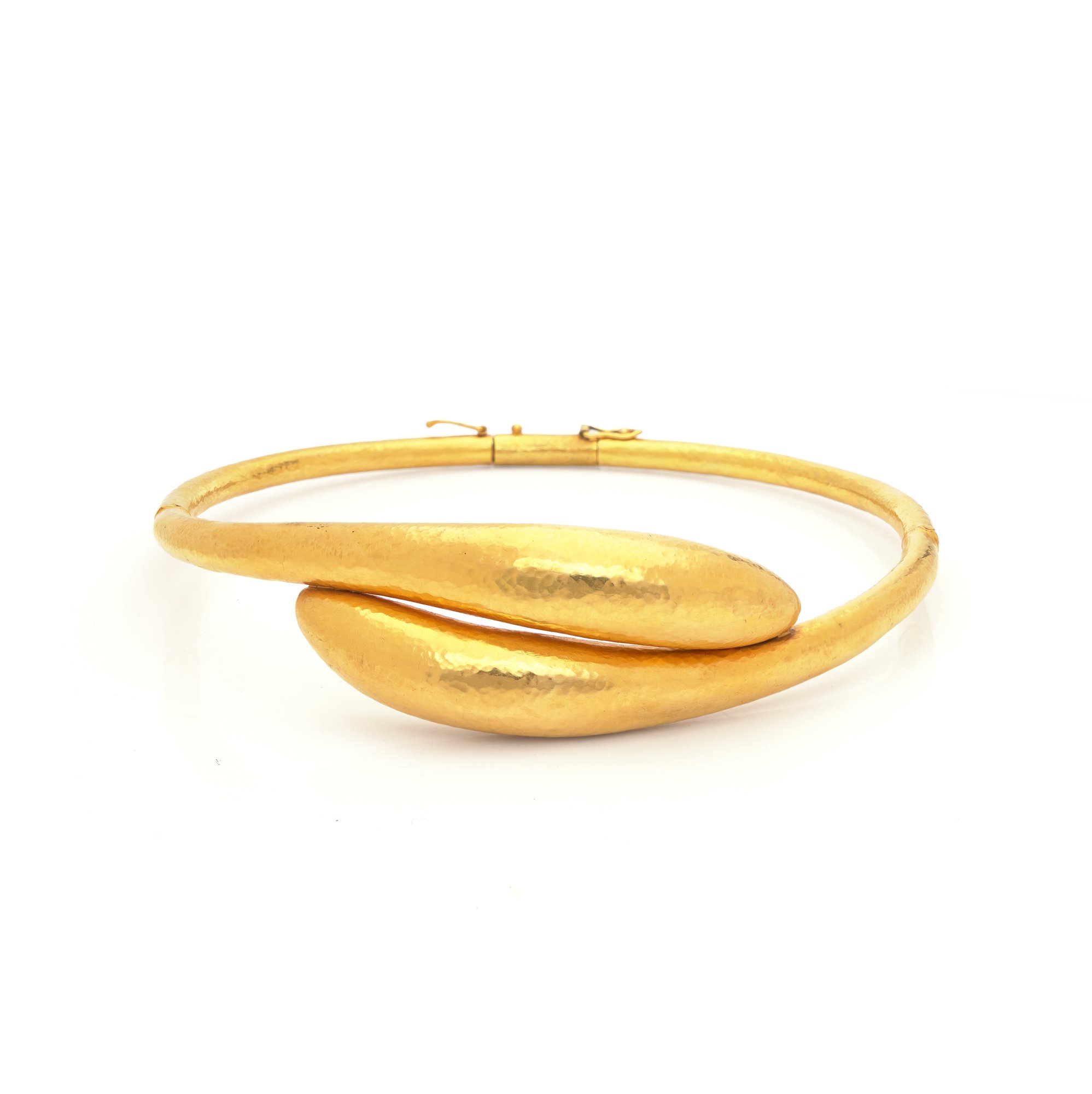 Vintage Ilias Lalaounis 18KT Gold Choker Necklace