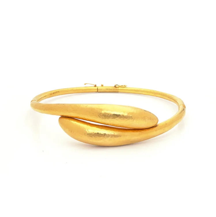 Vintage Ilias Lalaounis 18KT Gold Choker Necklace