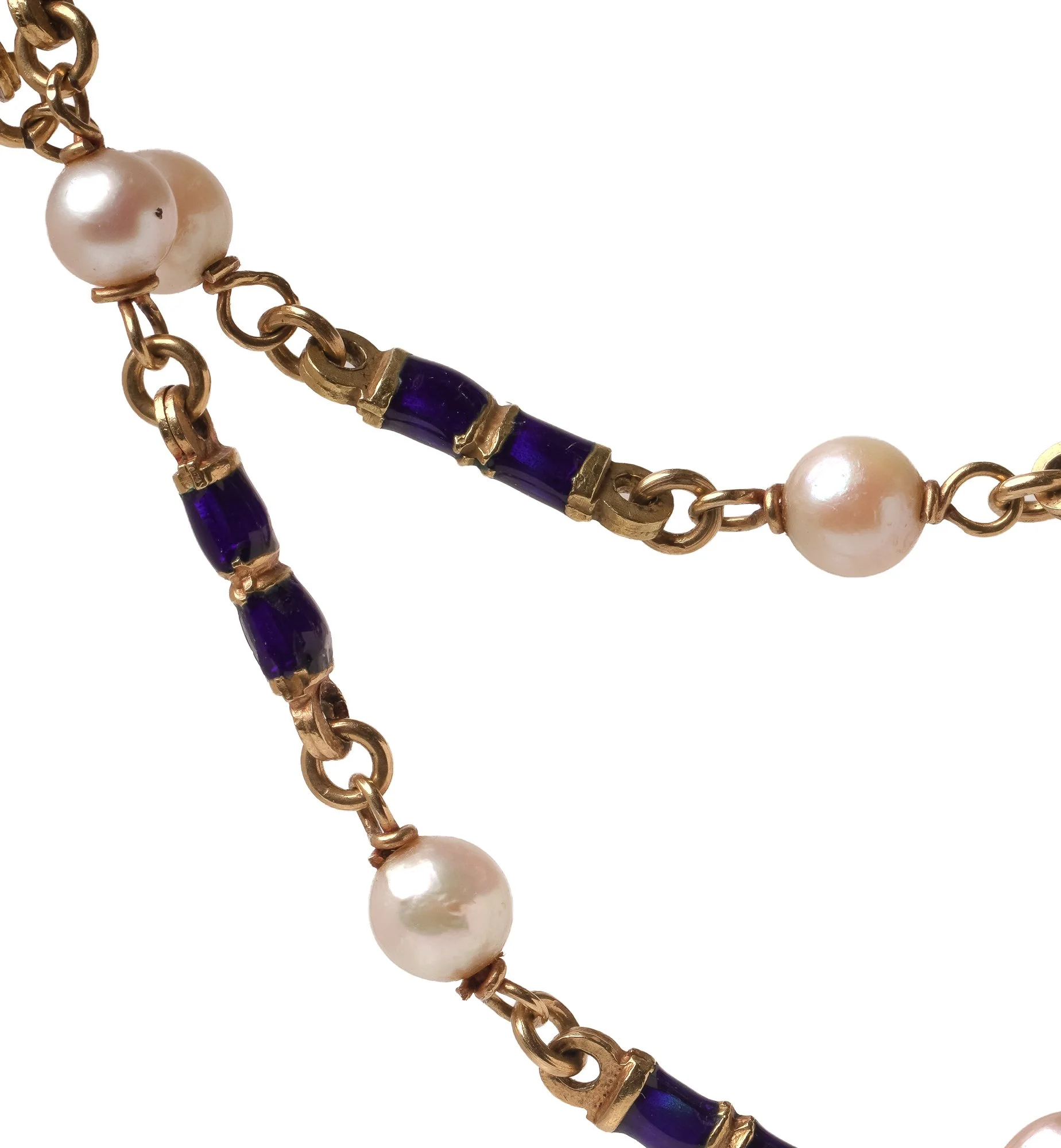 18kt-gold-blue-enamel-seed-pearl-guard-chain-necklace-04-Mozeris-Fine-Antiques.jpg