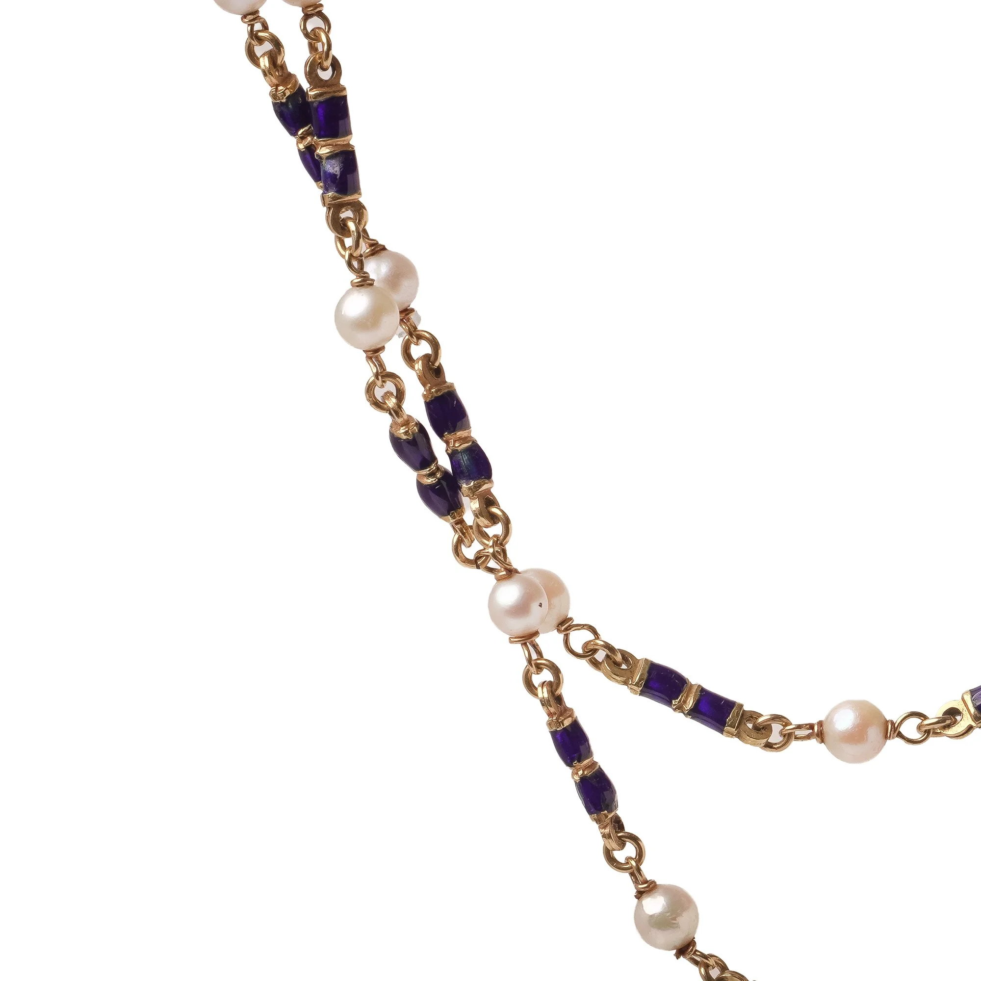 18kt-gold-blue-enamel-seed-pearl-guard-chain-necklace-06-Mozeris-Fine-Antiques.jpg