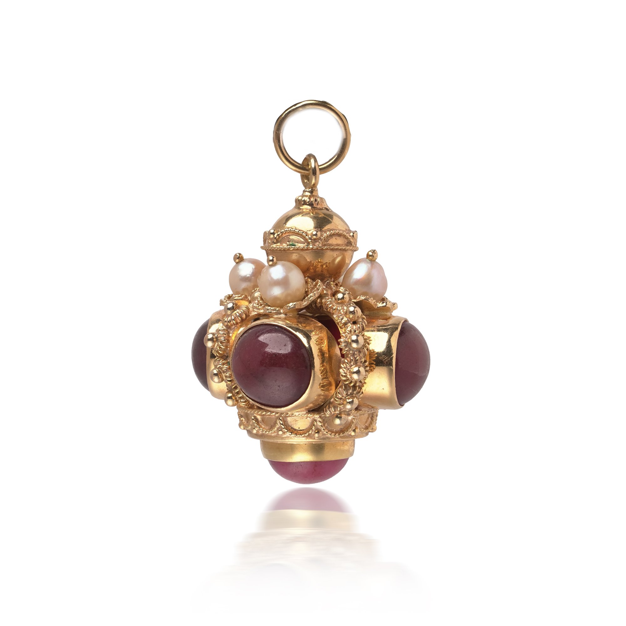 renaissance-revival-ruby-pearl-18kt-gold-pendant-01-Mozeris-Fine-Antiques.jpg