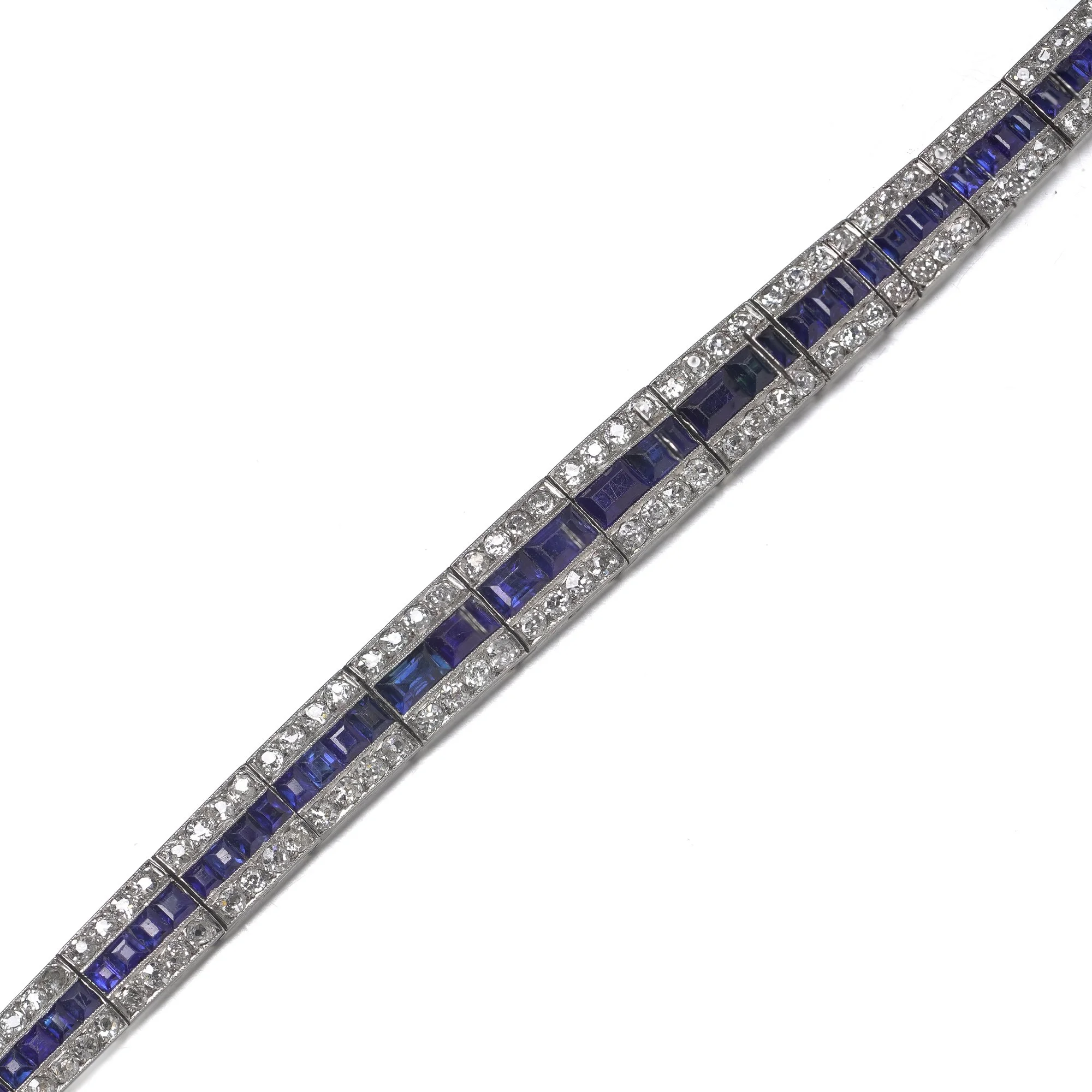 art-deco-platinum-calibre-cut-sapphire-diamond-bracelet-05-Mozeris-Fine-Antiques.jpg