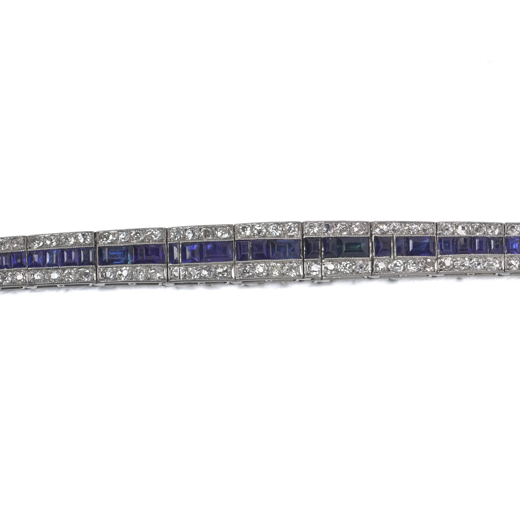 art-deco-platinum-calibre-cut-sapphire-diamond-bracelet-06-Mozeris-Fine-Antiques.jpg