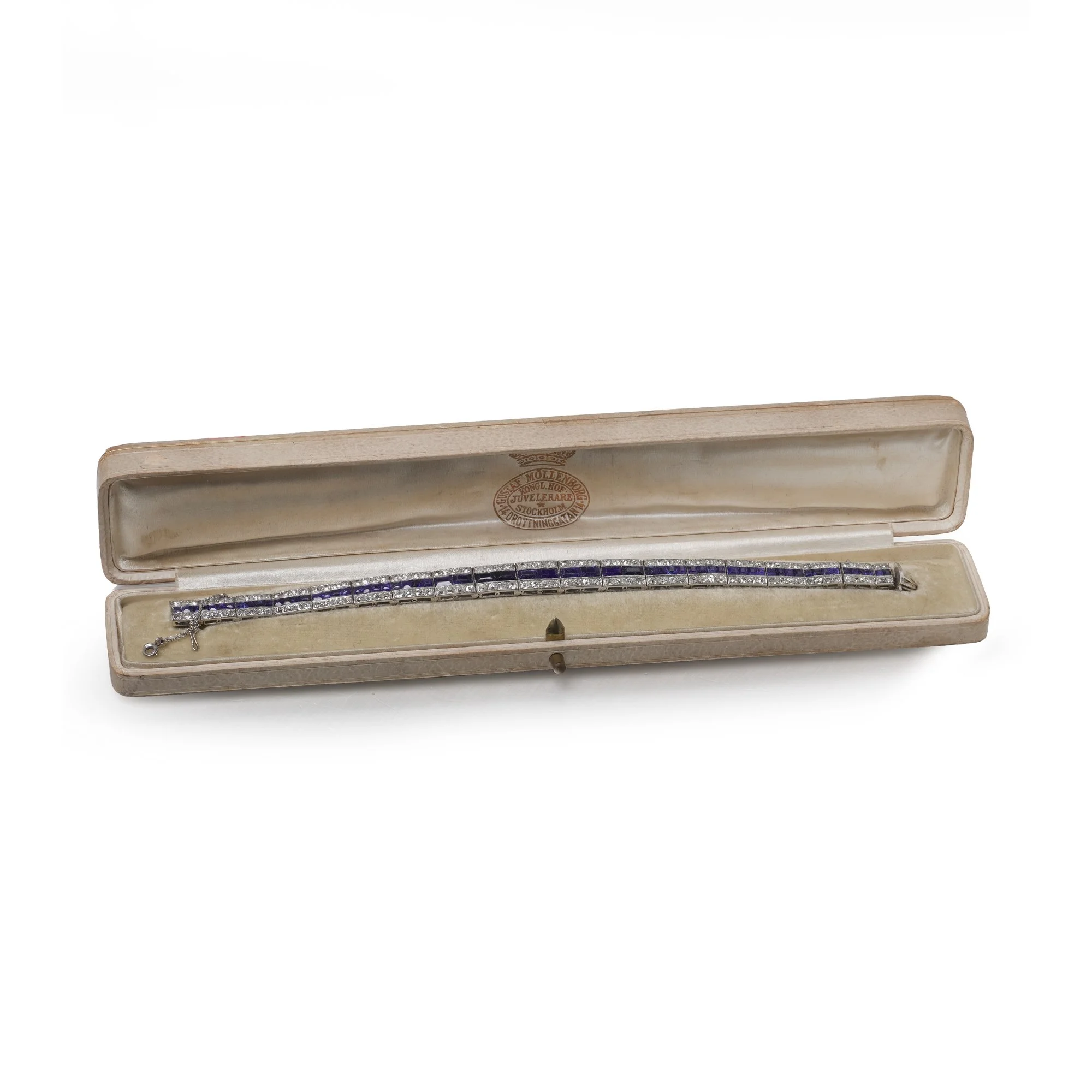 art-deco-platinum-calibre-cut-sapphire-diamond-bracelet-07-Mozeris-Fine-Antiques.jpg