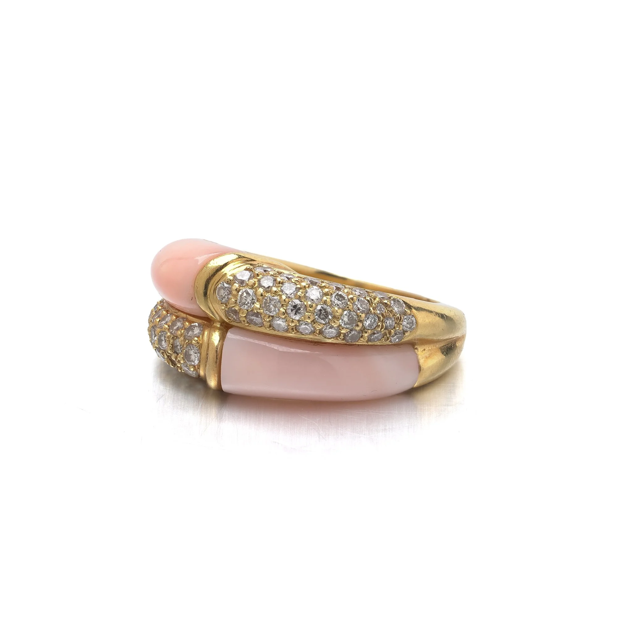 vintage-18kt-gold-angel-skin-coral-diamond-bombe-ring-04-Mozeris-Fine-Antiques.jpg