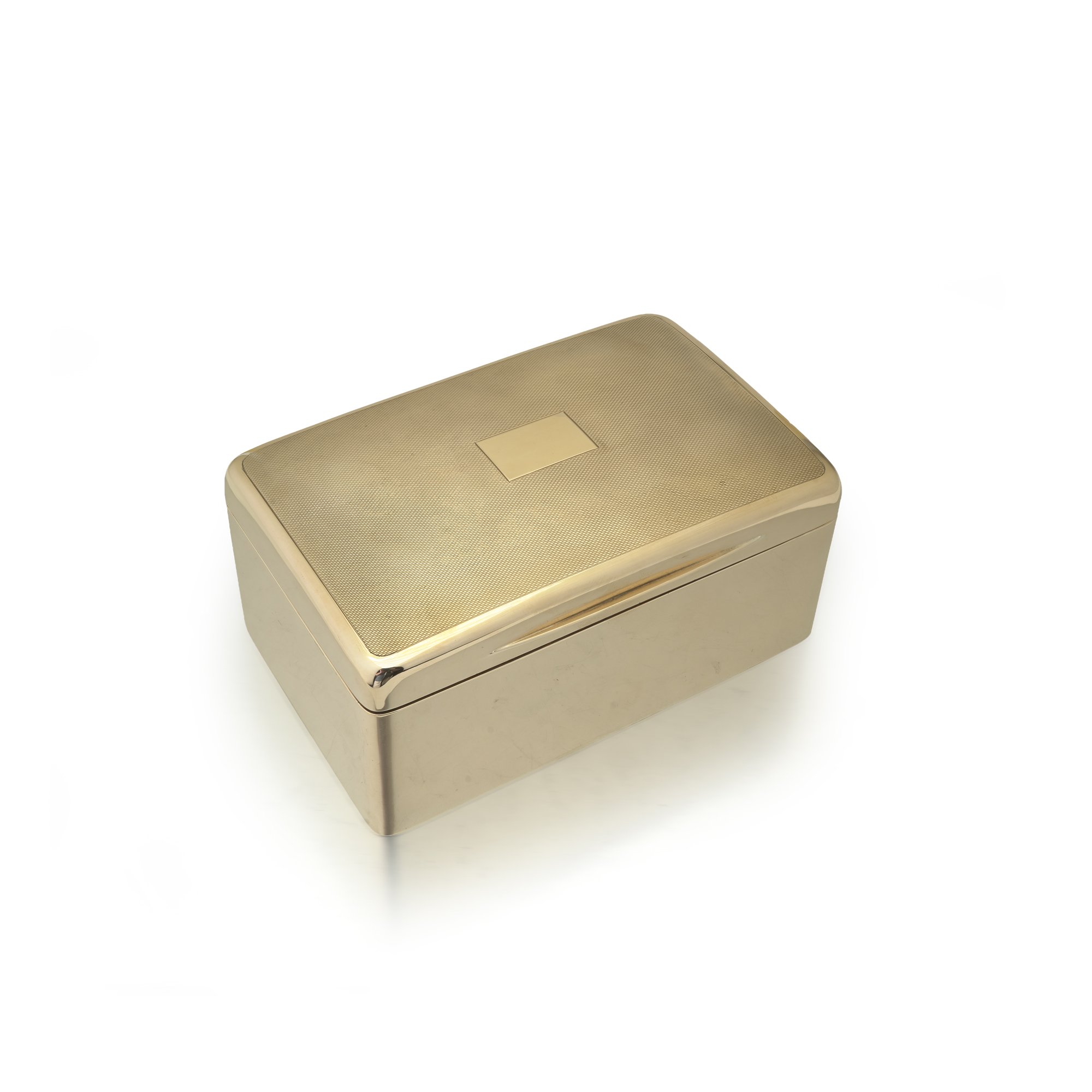 Edwardian 9ct Gold Box by Skinner & Co, London c.1905
