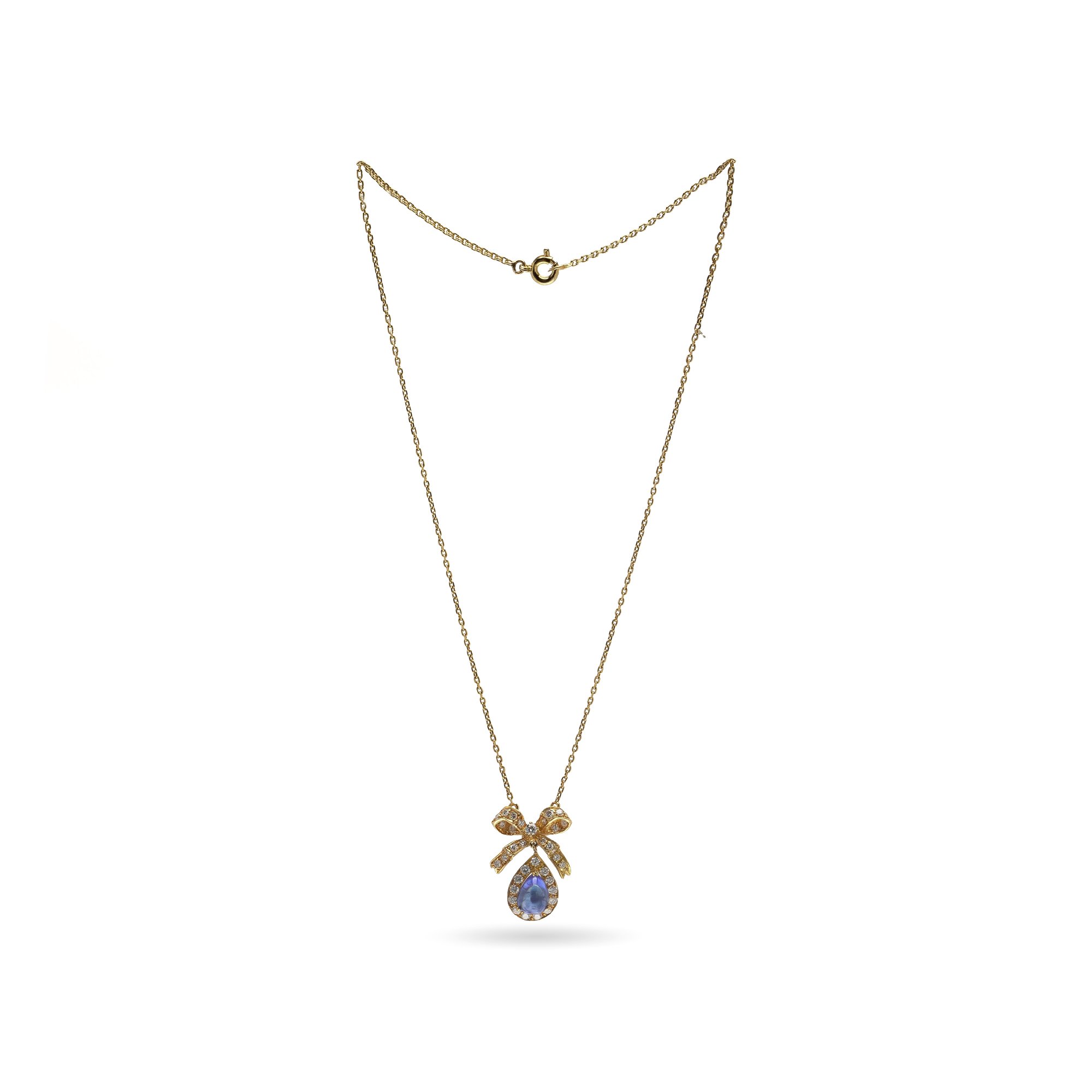 18ct-gold-sapphire-diamond-bow-pendant-necklace-02-Mozeris-Fine-Antiques.jpg
