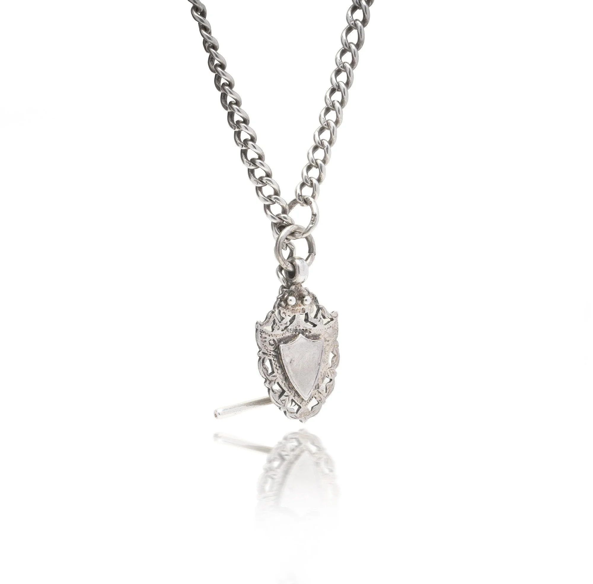 silver-albert-chain-9kt-gold-shield-1910s-01-Mozeris-Fine-Antiques.jpg