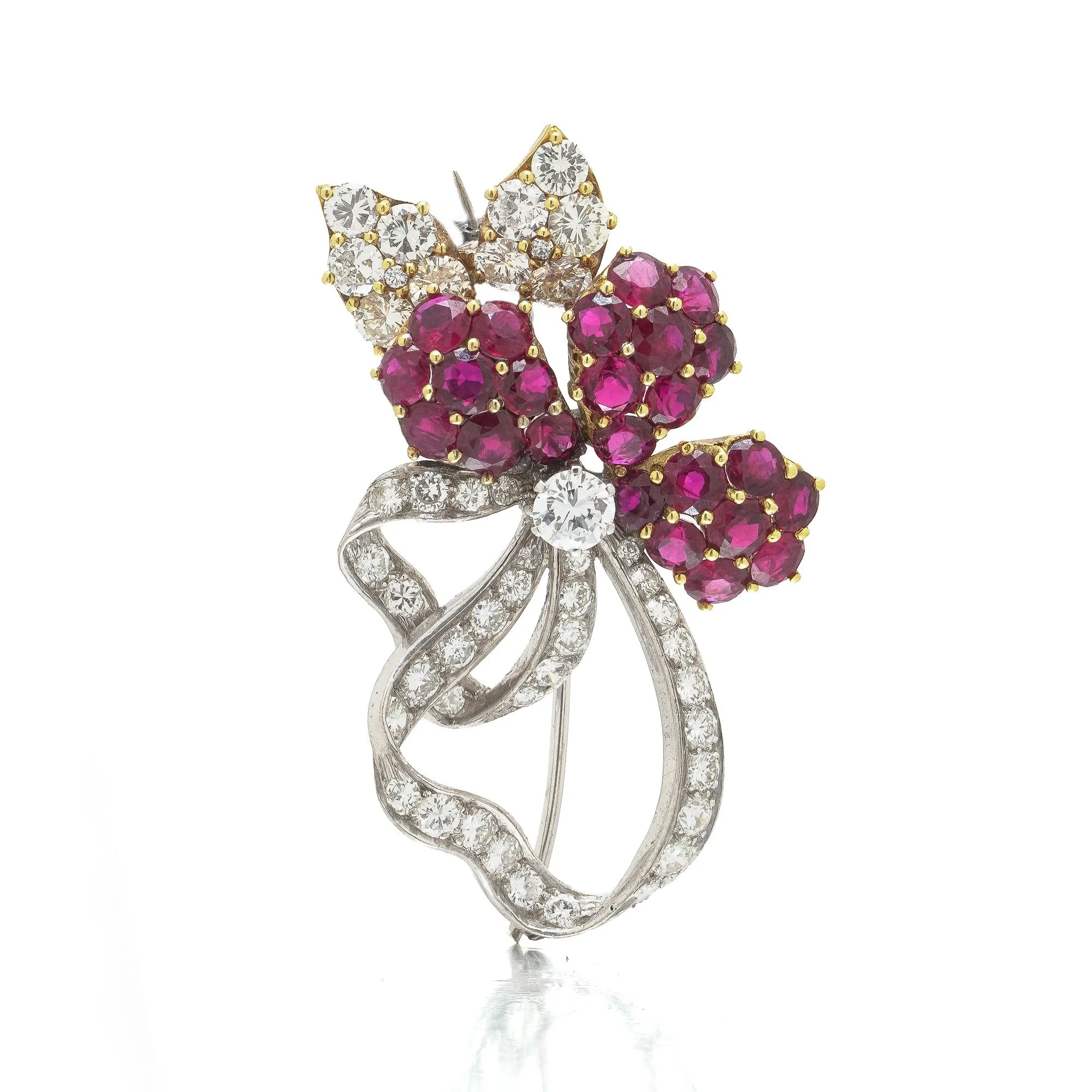 vintage-ruby-diamond-flower-brooch-18kt-gold-01-Mozeris-Fine-Antiques.jpg