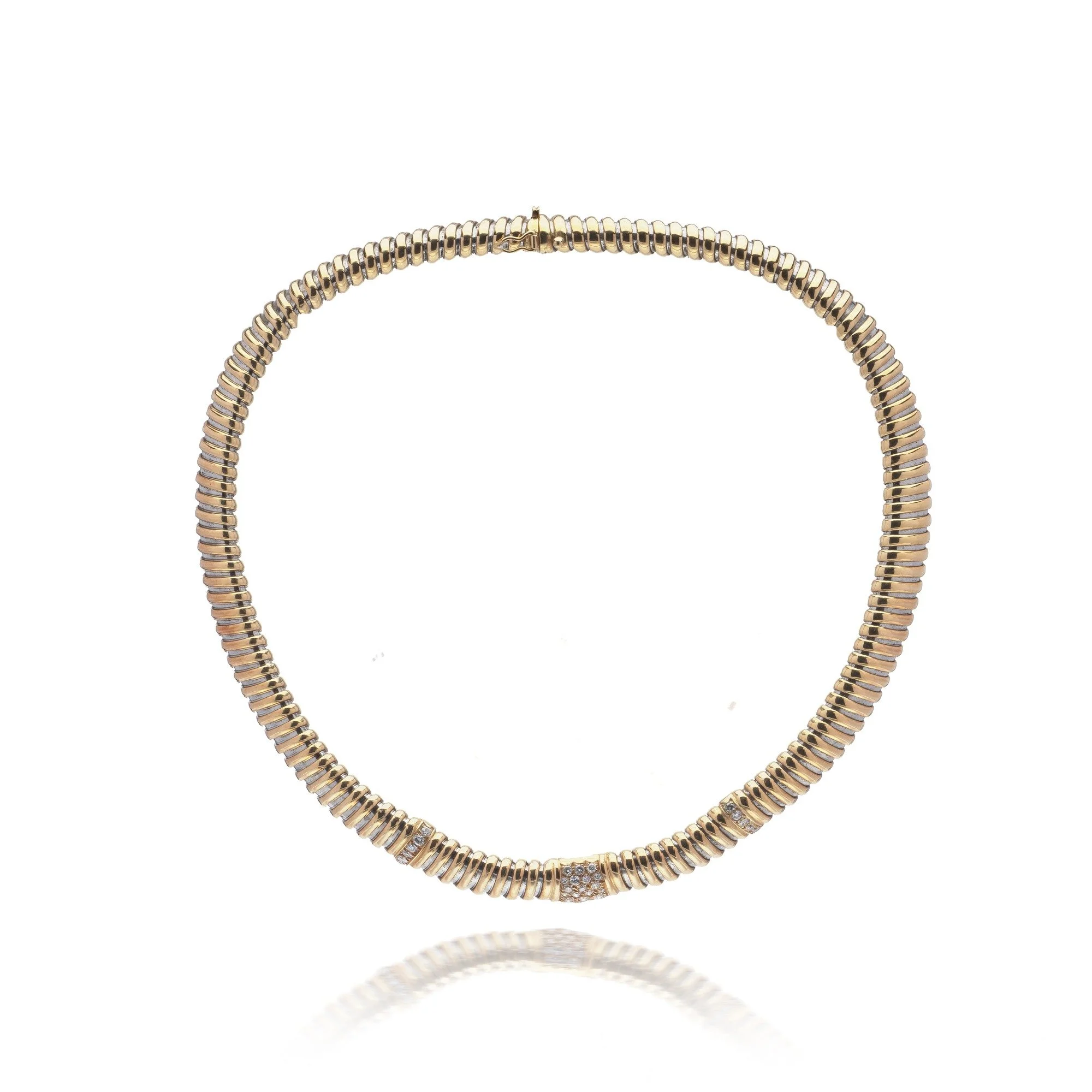 Cartier Rhapsodie 18KT Gold & Diamond Collar Necklace