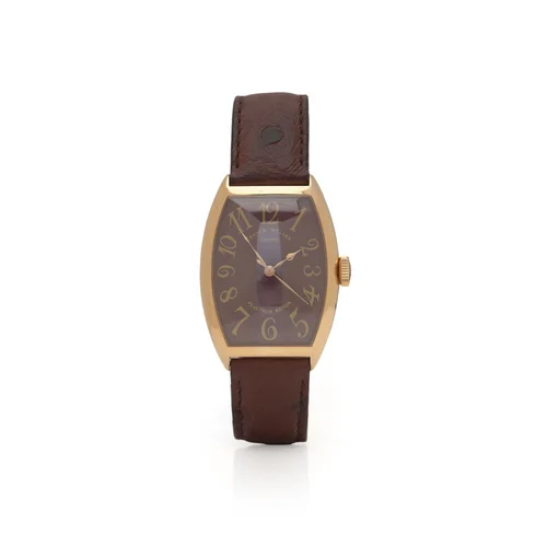 Franck Muller Cintrée Curvex Master of Complications 5850 SC 18KT Gold Automatic Watch, No. 38