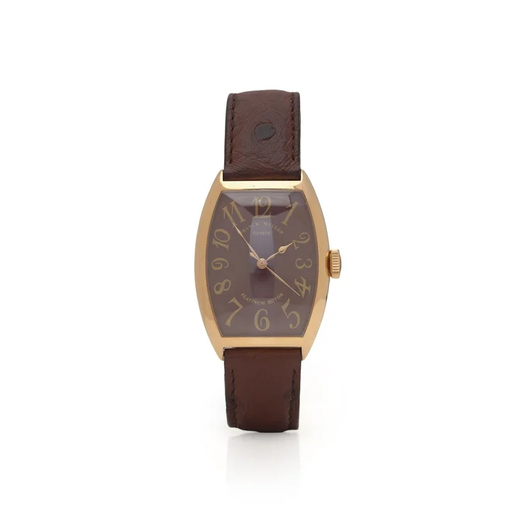 Franck Muller Cintrée Curvex Master of Complications 5850 SC 18KT Gold Automatic Watch, No. 38