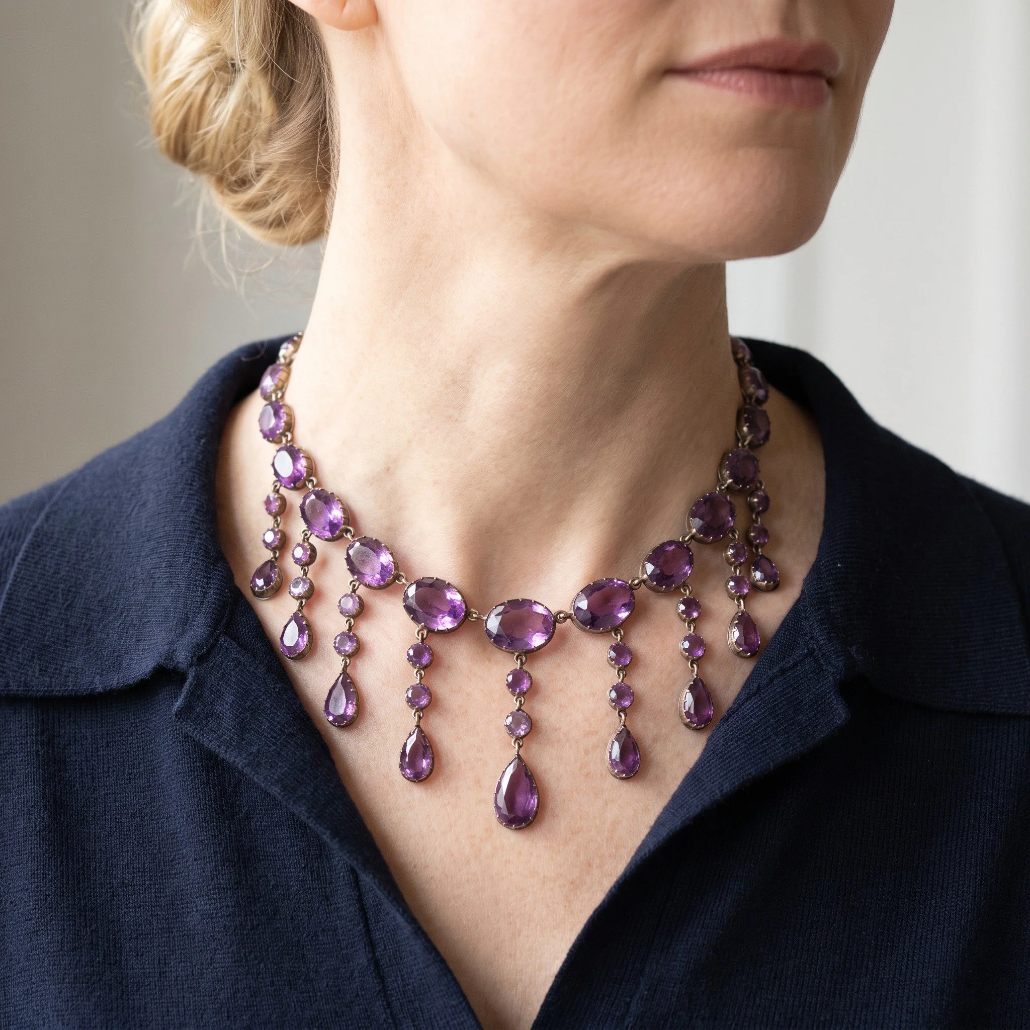 victorian-amethyst-fringe-necklace-9kt-gold-circa-1880-03-worn-Mozeris-Fine-Antiques.jpg