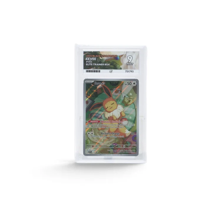 Eevee Ace 9 Mint, 2025 Pokemon Black Star Promo Elite Trainer Box #173