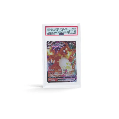 Charizard VMAX Full Art PSA 10 Gem Mint, 2020 Pokemon Charizard VMAX Starter Set Japanese #002