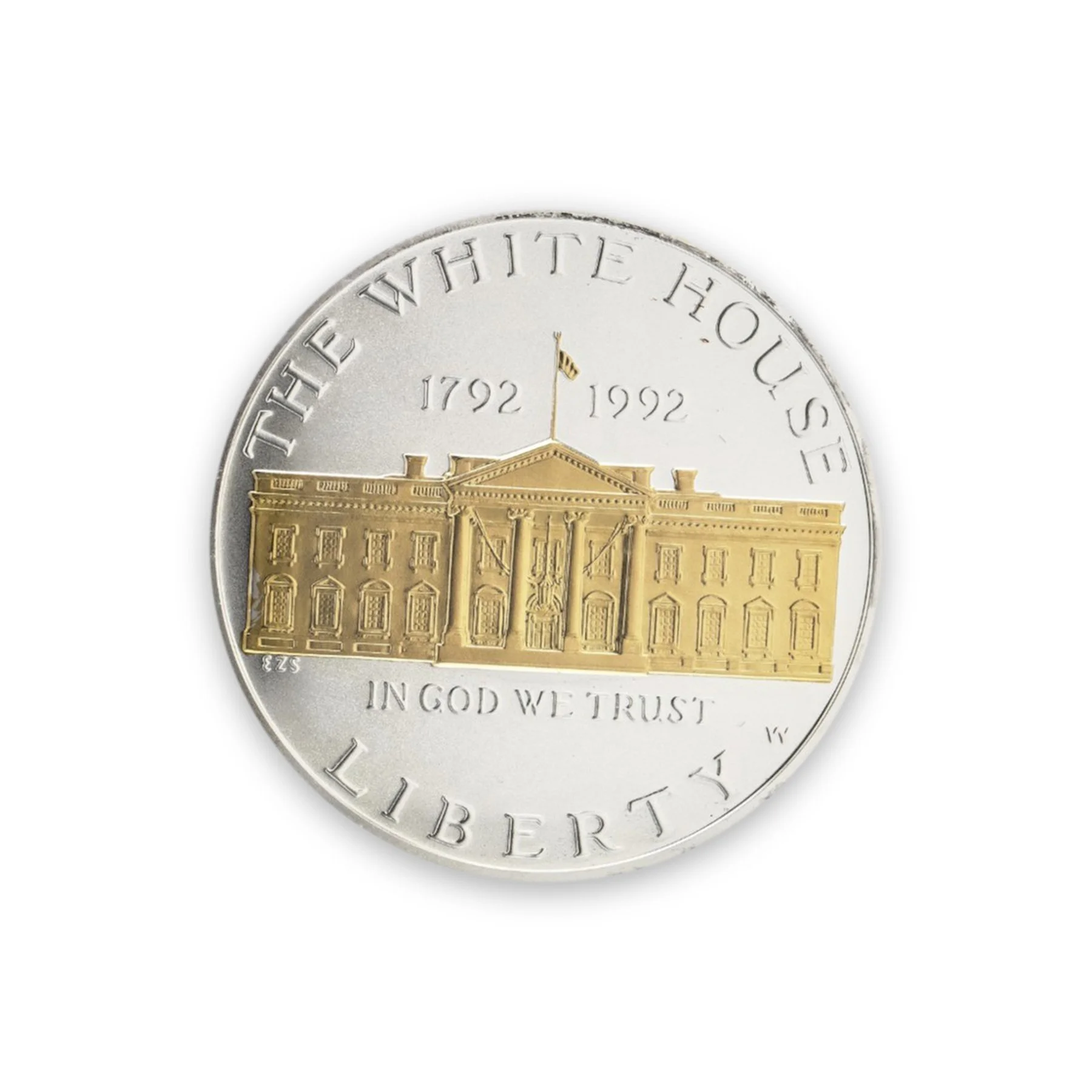 white-house-bicentennial-1992-gold-highlighted-silver-dollar-02-obverse-Mozeris-Fine-Antiques.jpg