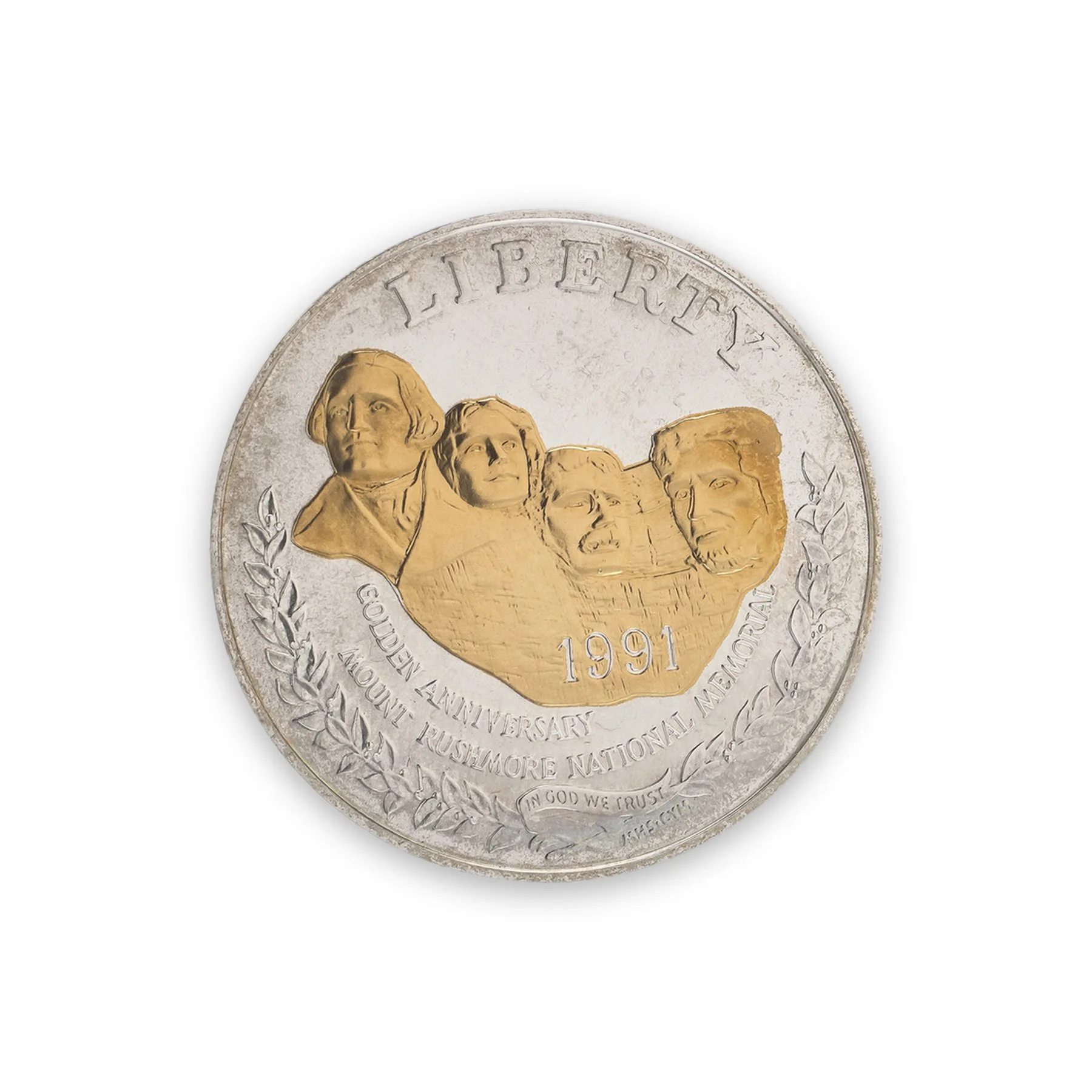 mount-rushmore-1991-gold-highlighted-silver-dollar-02-obverse-Mozeris-Fine-Antiques.jpg