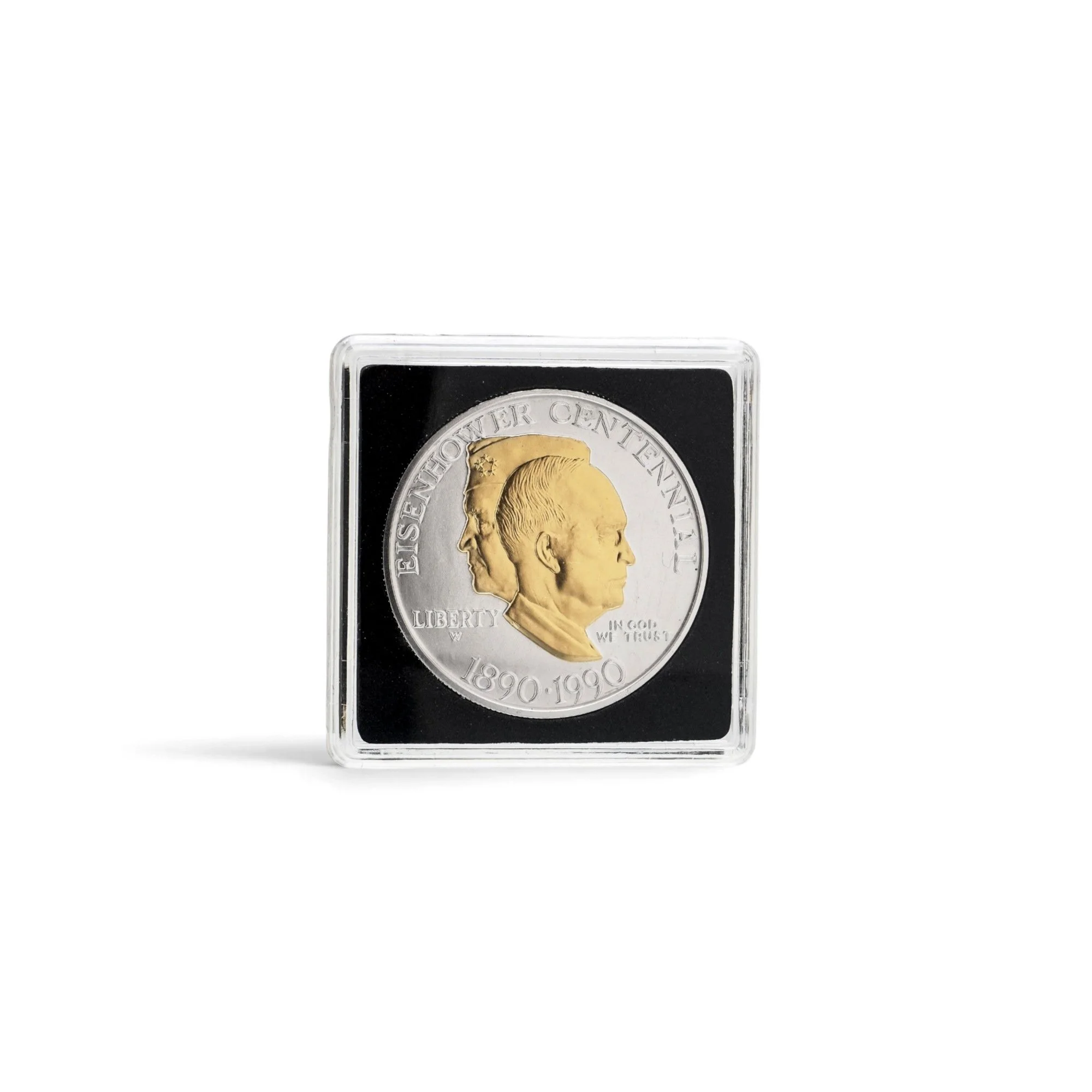 eisenhower-centennial-1990-gold-highlighted-silver-dollar-04-obverse-in-capsule-Mozeris-Fine-Antiques.jpg