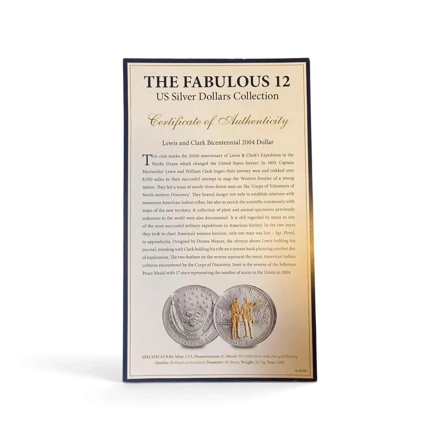 lewis-and-clark-bicentennial-2004-gold-highlighted-silver-dollar-06-certificate-Mozeris-Fine-Antiques.jpg
