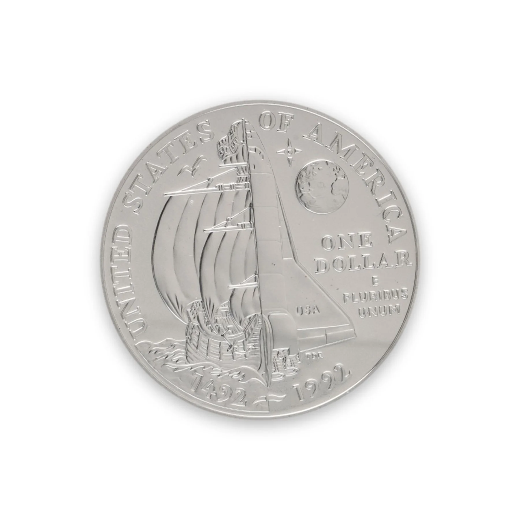 columbus-quincentenary-1992-gold-highlighted-silver-dollar-03-second-face-Mozeris-Fine-Antiques.jpg