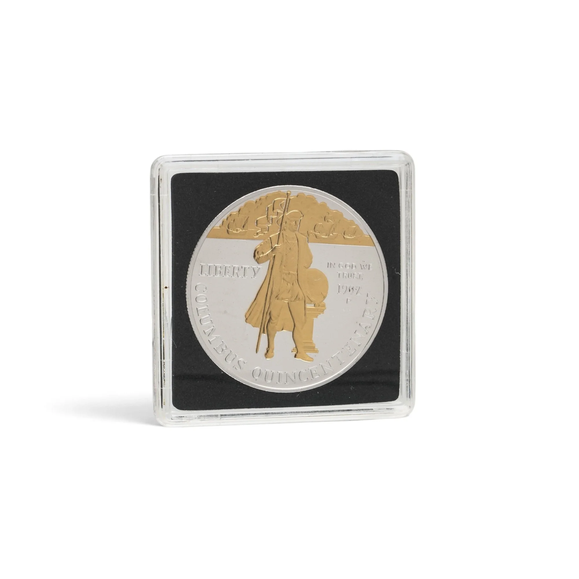 columbus-quincentenary-1992-gold-highlighted-silver-dollar-04-obverse-in-capsule-Mozeris-Fine-Antiques.jpg