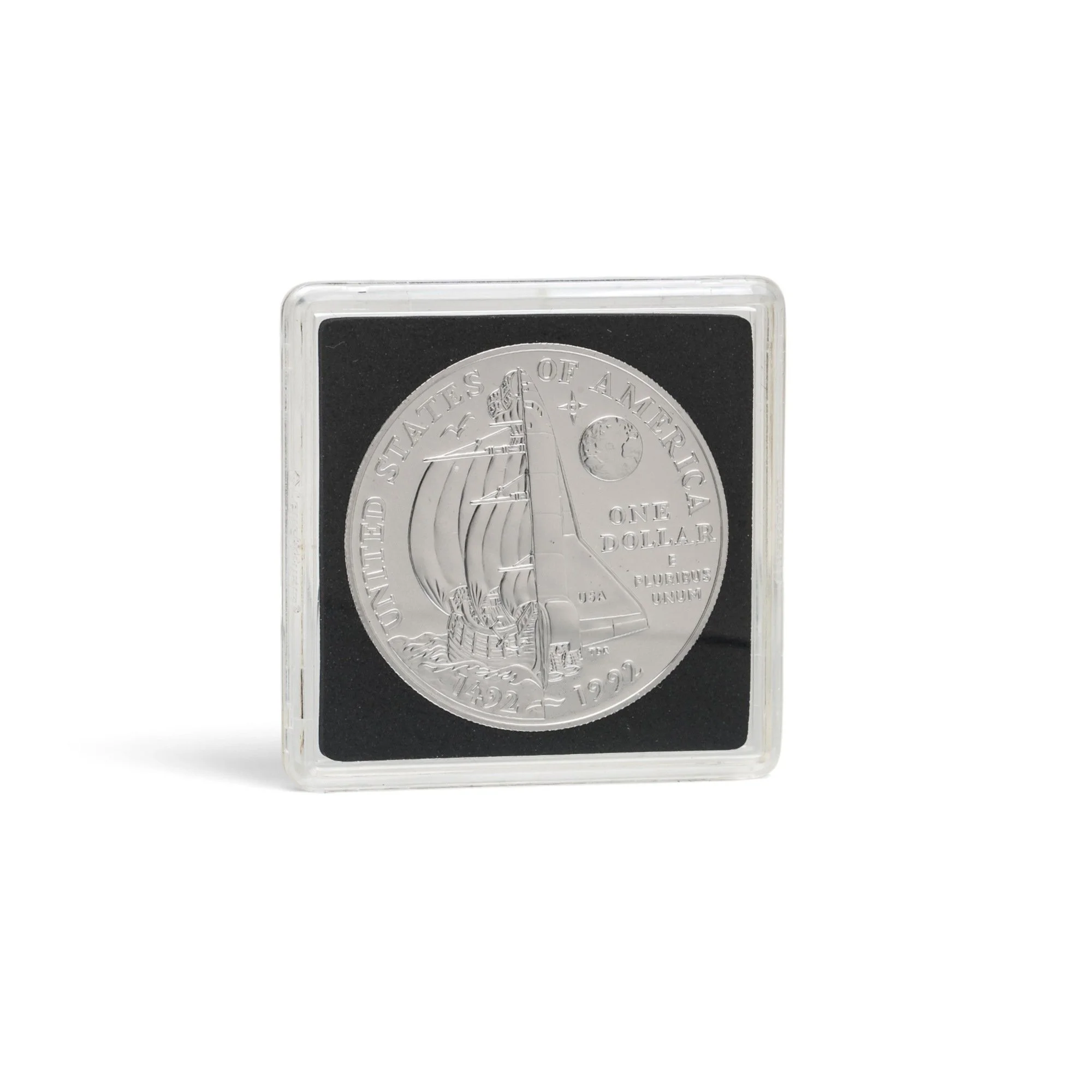 columbus-quincentenary-1992-gold-highlighted-silver-dollar-05-second-face-in-capsule-Mozeris-Fine-Antiques.jpg