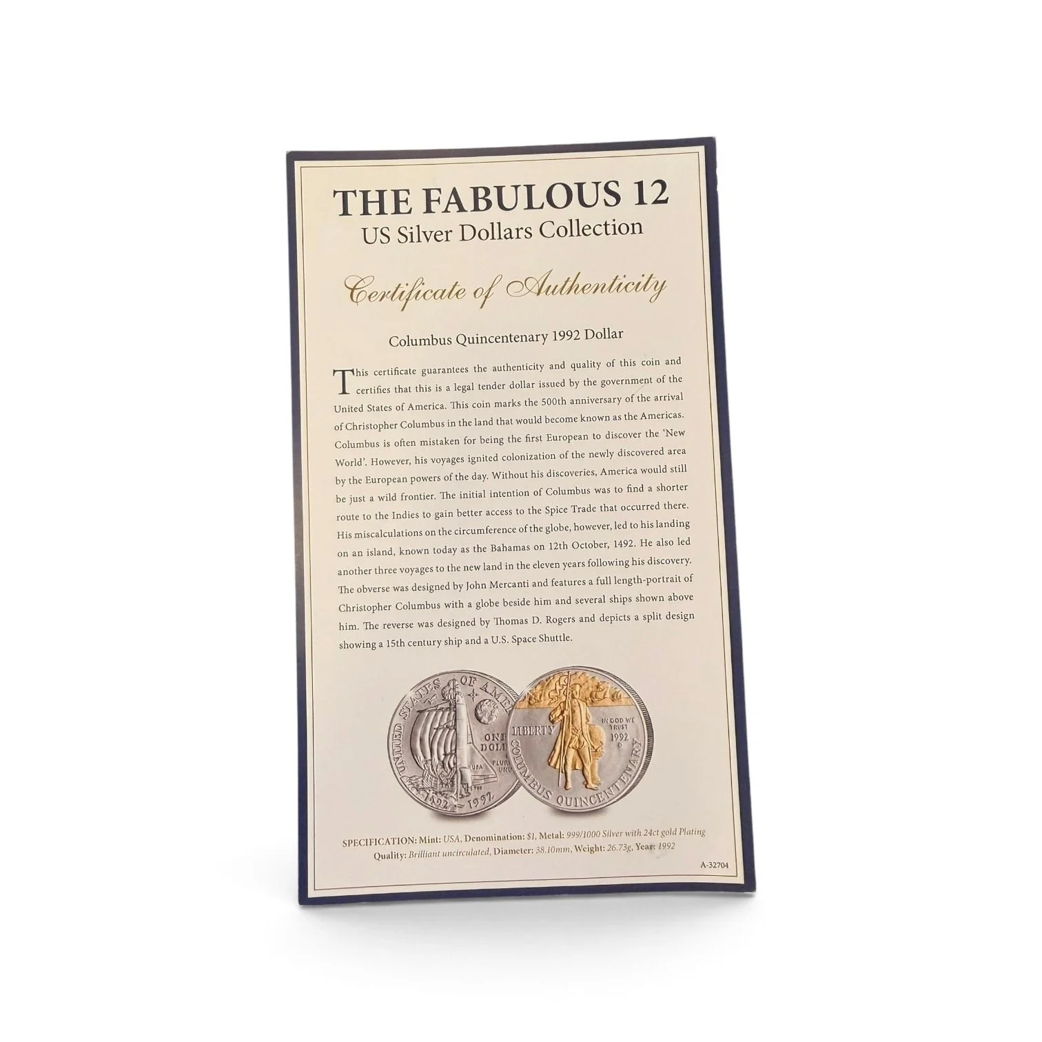 columbus-quincentenary-1992-gold-highlighted-silver-dollar-06-certificate-Mozeris-Fine-Antiques.jpg