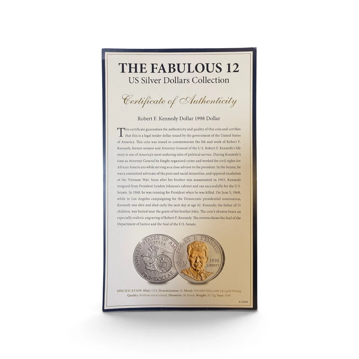 robert-f-kennedy-1998-gold-highlighted-silver-dollar-06-certificate-Mozeris-Fine-Antiques.jpg