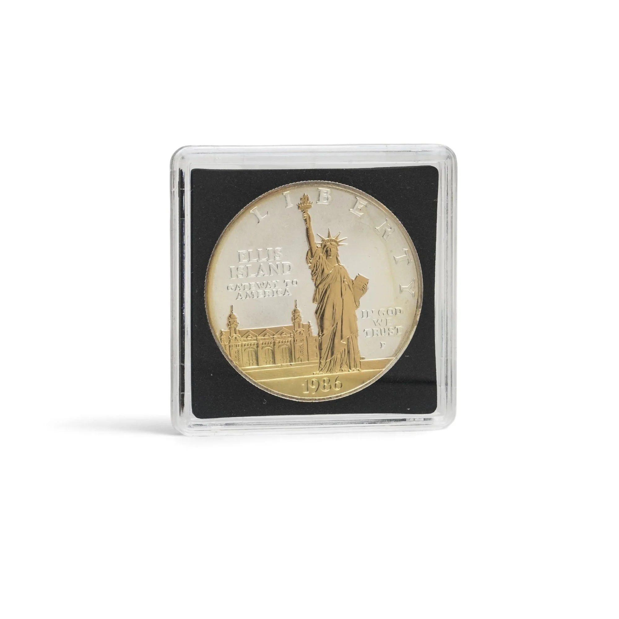 statue-of-liberty-ellis-island-1986-gold-highlighted-silver-dollar-04-obverse-in-capsule-Mozeris-Fine-Antiques.jpg