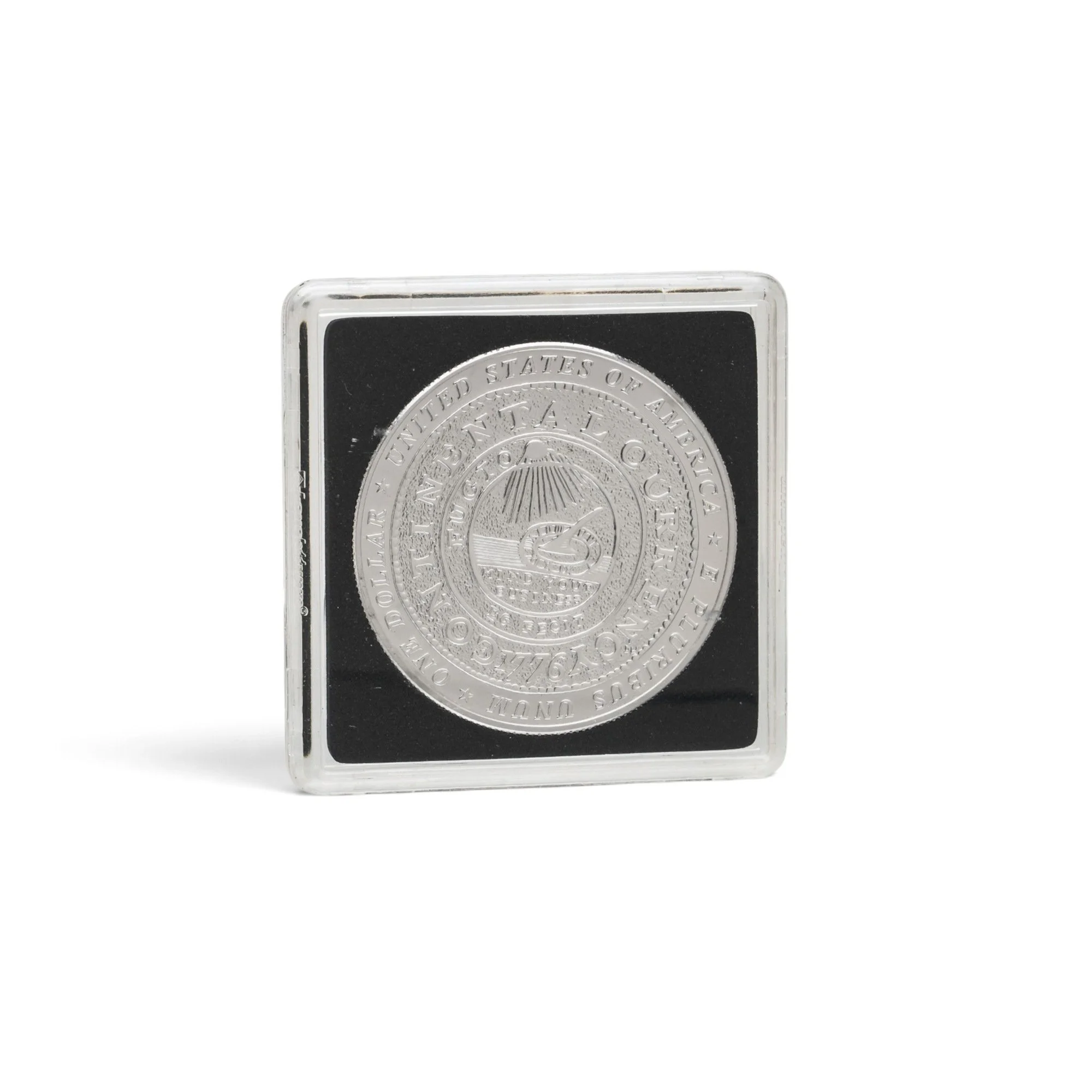 benjamin-franklin-tercentenary-2006-gold-highlighted-silver-dollar-05-second-face-in-capsule-Mozeris-Fine-Antiques.jpg