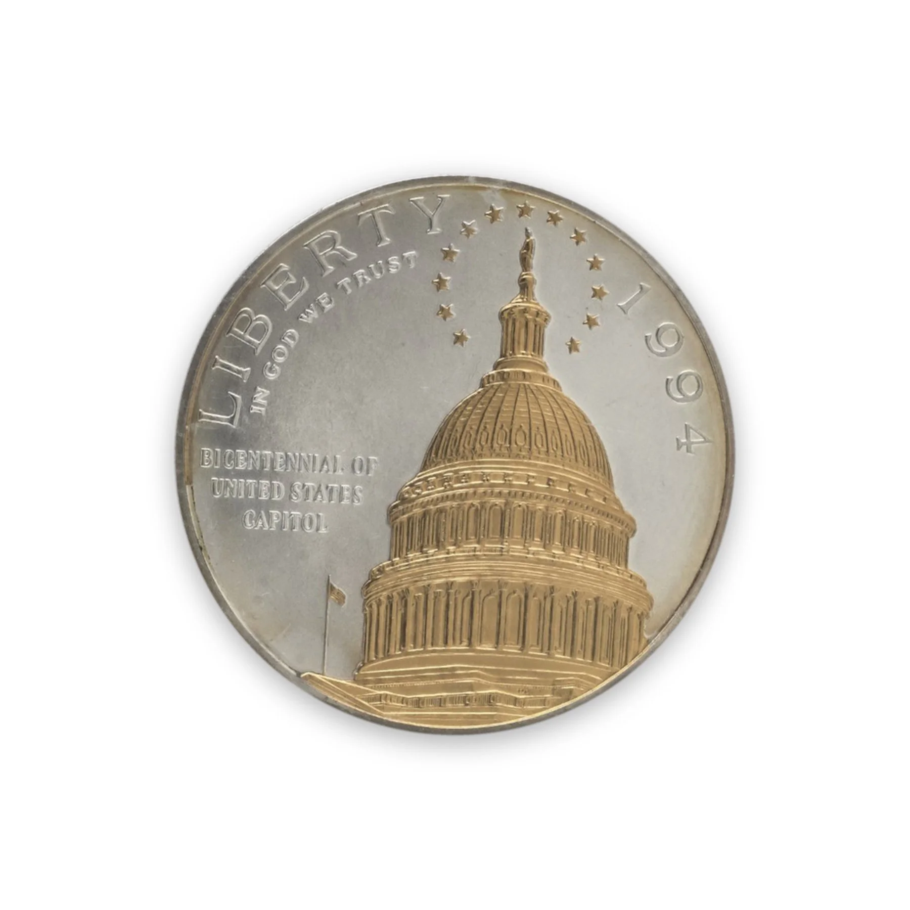 us-capitol-bicentennial-1994-gold-highlighted-silver-dollar-02-obverse-Mozeris-Fine-Antiques.jpg