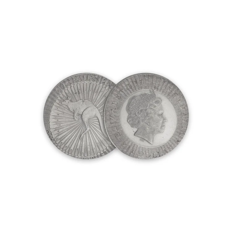 Australian Kangaroo 2016 1oz Fine Silver Coin, Perth Mint One Dollar