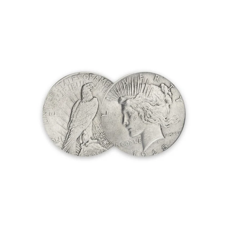 Peace Silver Dollar 1925, United States 90 Percent Silver Coin