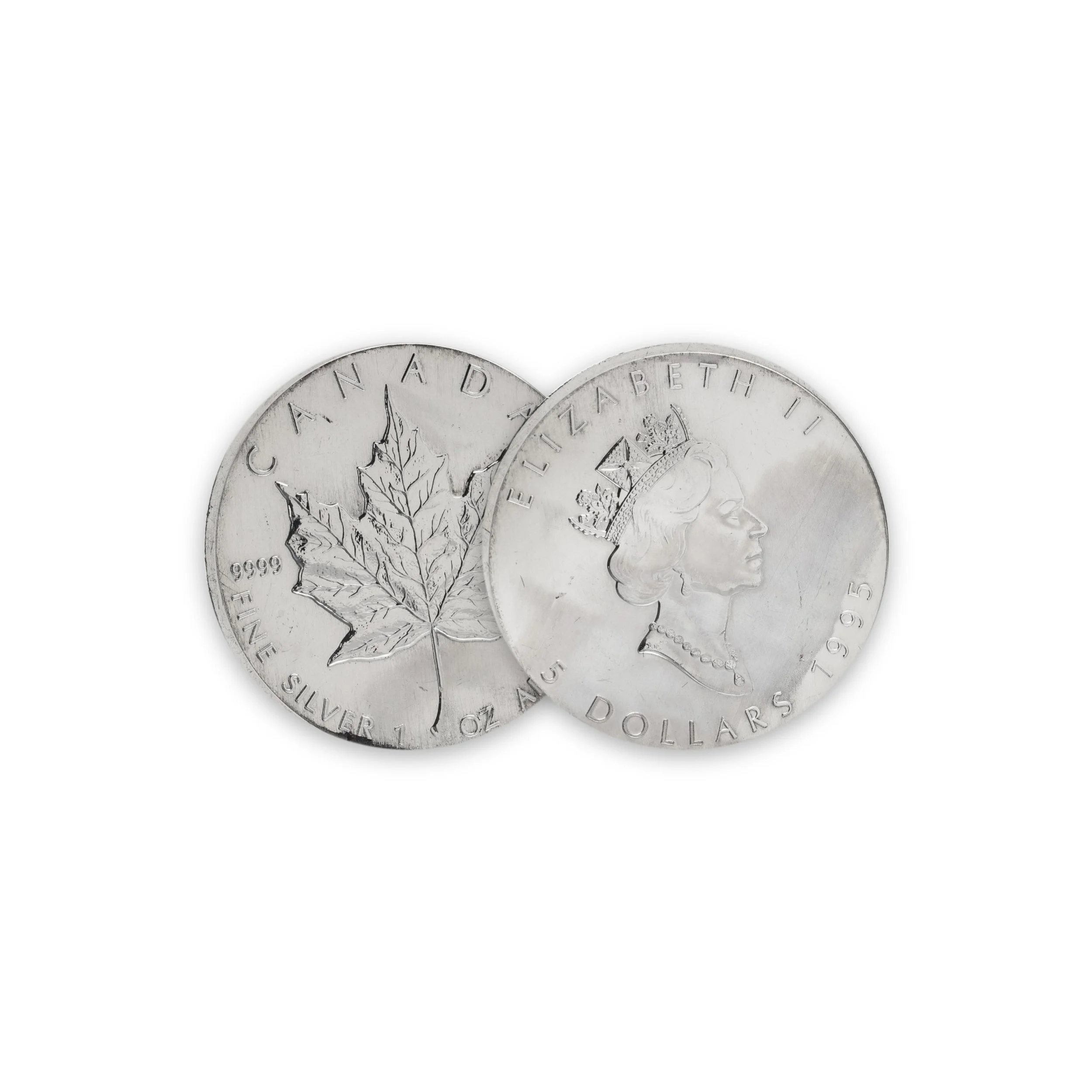 canadian-silver-maple-leaf-1995-1oz-fine-silver-coin-01-obverse-and-reverse-Mozeris-Fine-Antiques.jpg