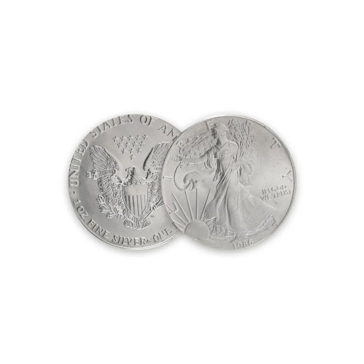 American Silver Eagle 1986 1oz Fine Silver Dollar, First Year of Issue