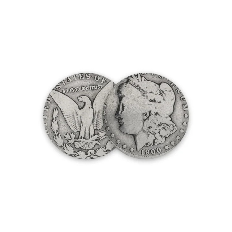 Morgan Silver Dollar 1900 O New Orleans Mint, American 90 Percent Silver Dollar