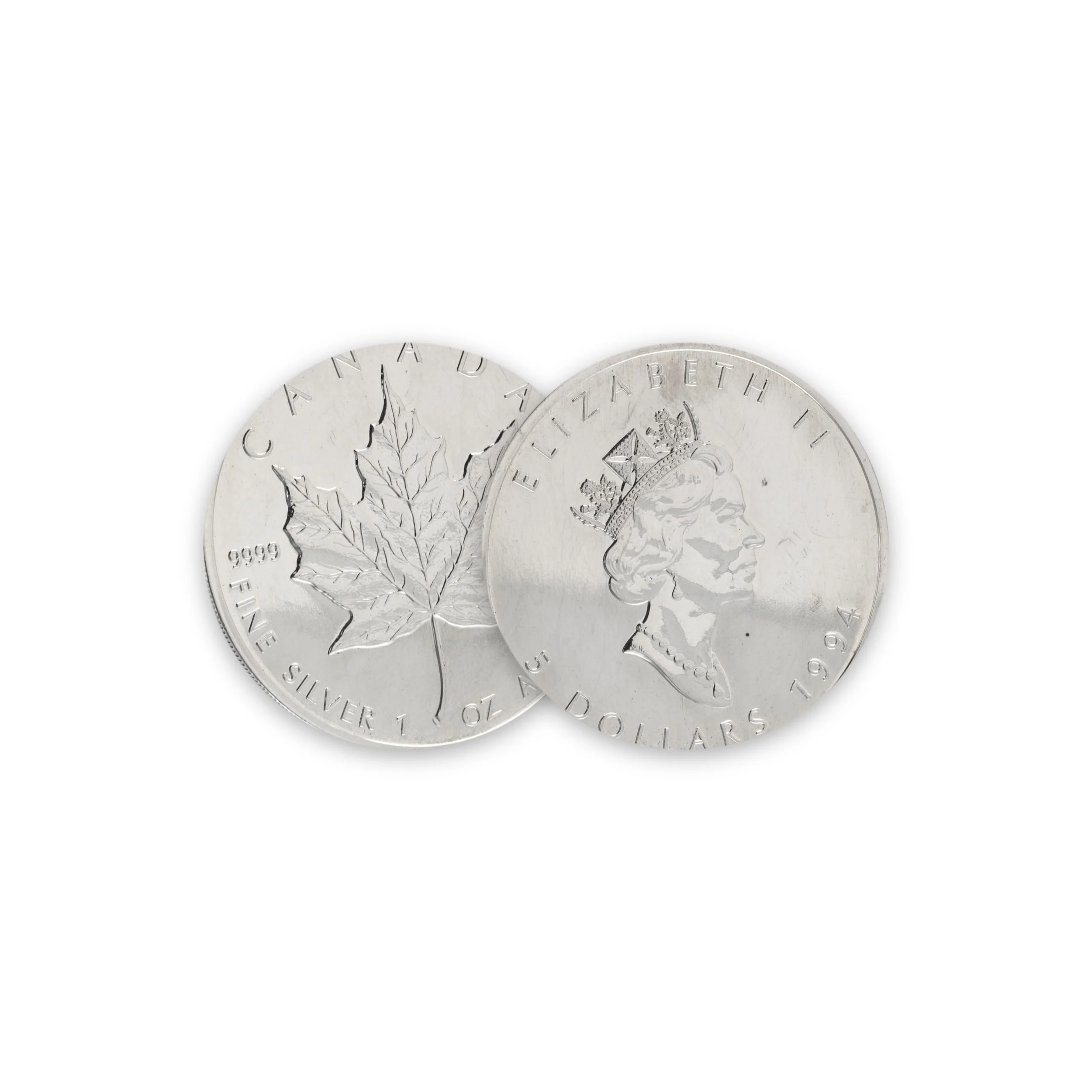 canadian-silver-maple-leaf-1994-1oz-fine-silver-coin-01-obverse-and-reverse-Mozeris-Fine-Antiques.jpg