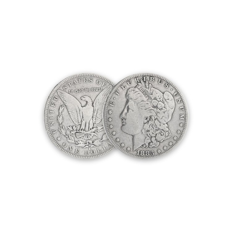 Morgan Silver Dollar 1883, United States 90 Percent Silver Coin