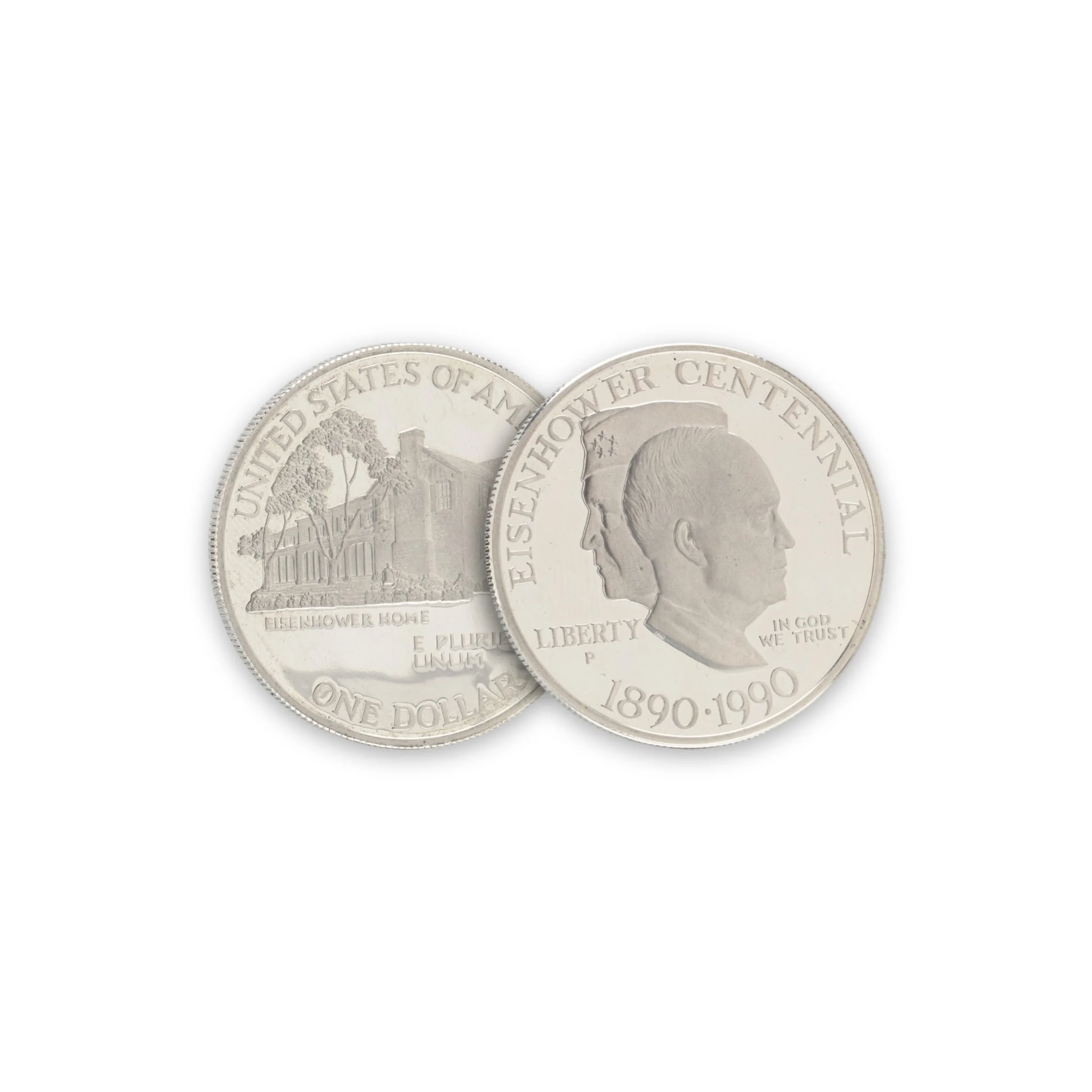 eisenhower-centennial-silver-dollar-1990-01-obverse-and-reverse-Mozeris-Fine-Antiques.jpg