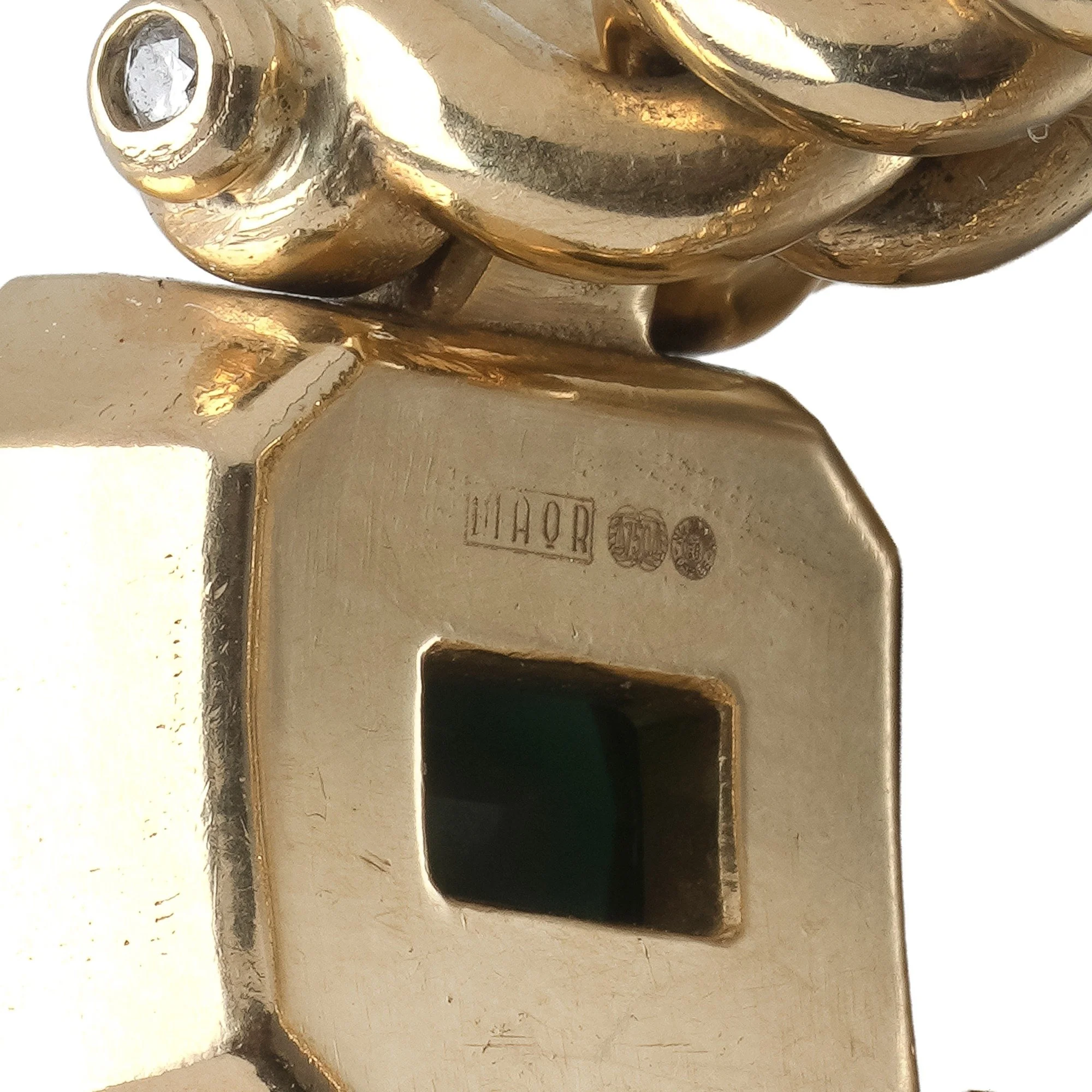 maor-18kt-gold-chain-link-ring-green-tourmaline-05-Mozeris-Fine-Antiques.jpg