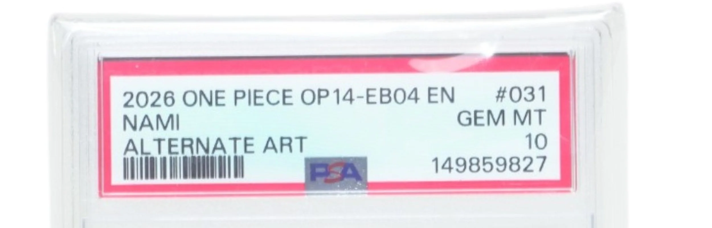 one-piece-nami-alternate-art-op14-eb04-031-psa-10-03-grading-label-Mozeris-Fine-Antiques.jpg