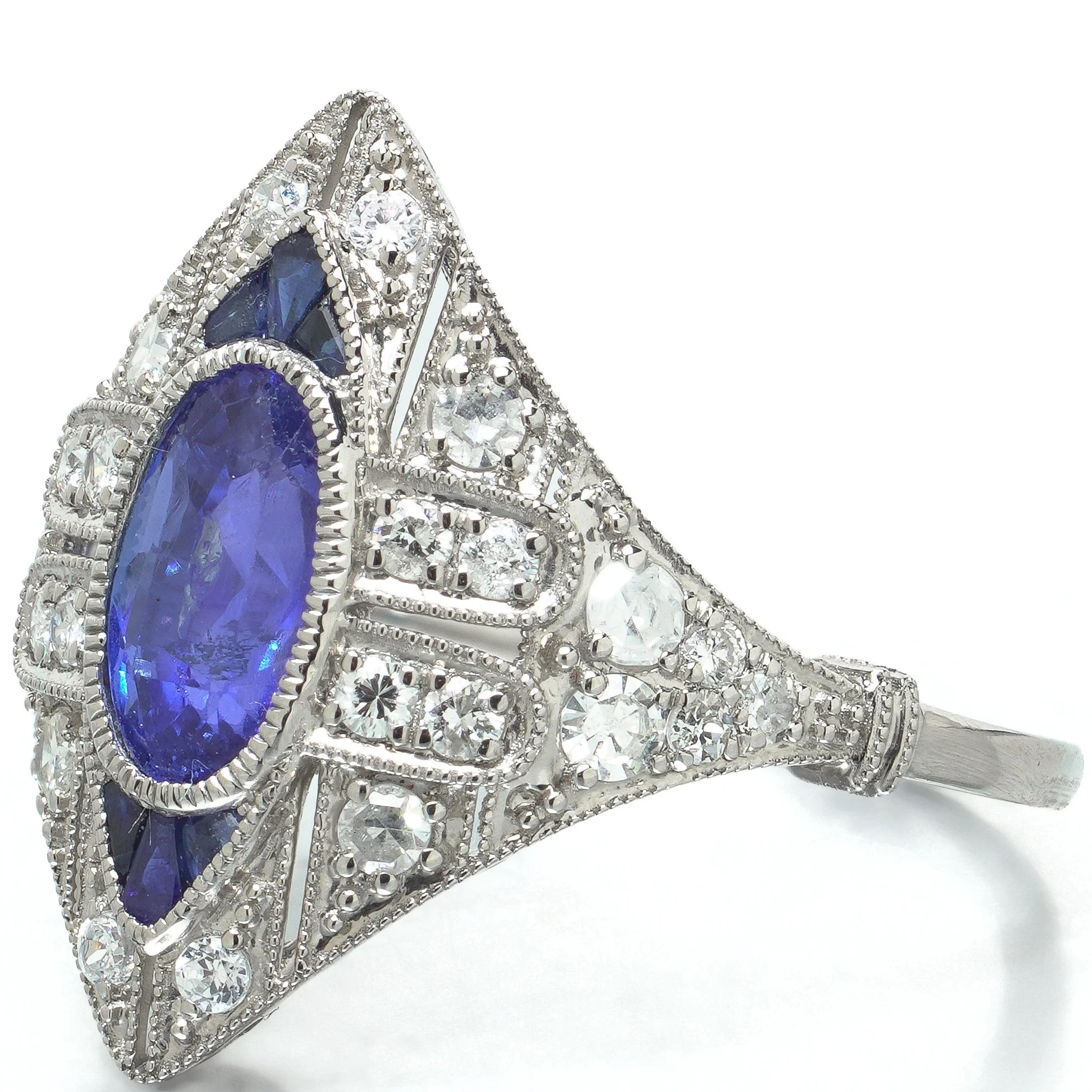 art-deco-style-platinum-184ct-sapphire-and-diamond-lozenge-ring-07-angle-Mozeris-Fine-Antiques.jpg