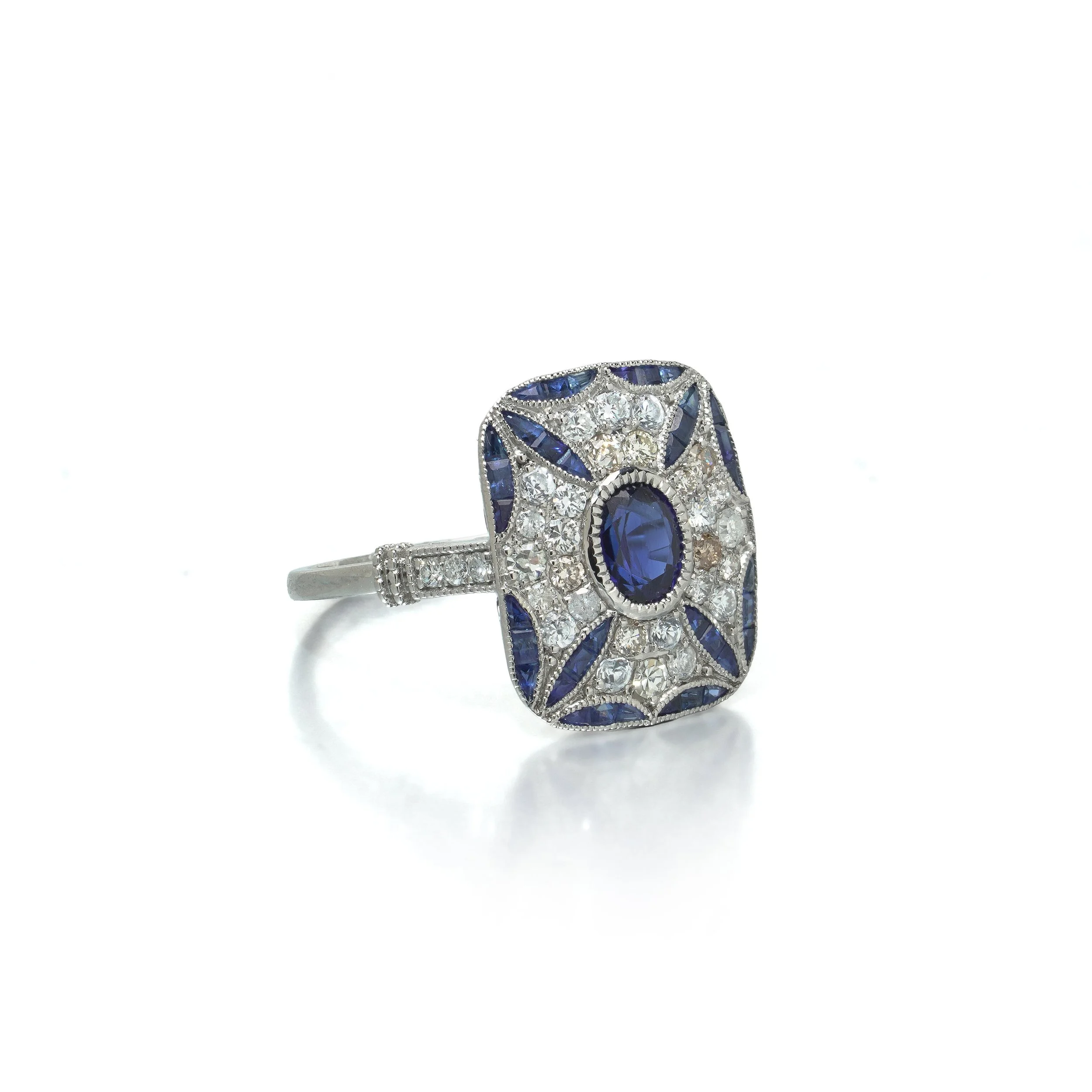 art-deco-style-platinum-sapphire-and-diamond-cushion-plaque-ring-02-view2-Mozeris-Fine-Antiques.jpg
