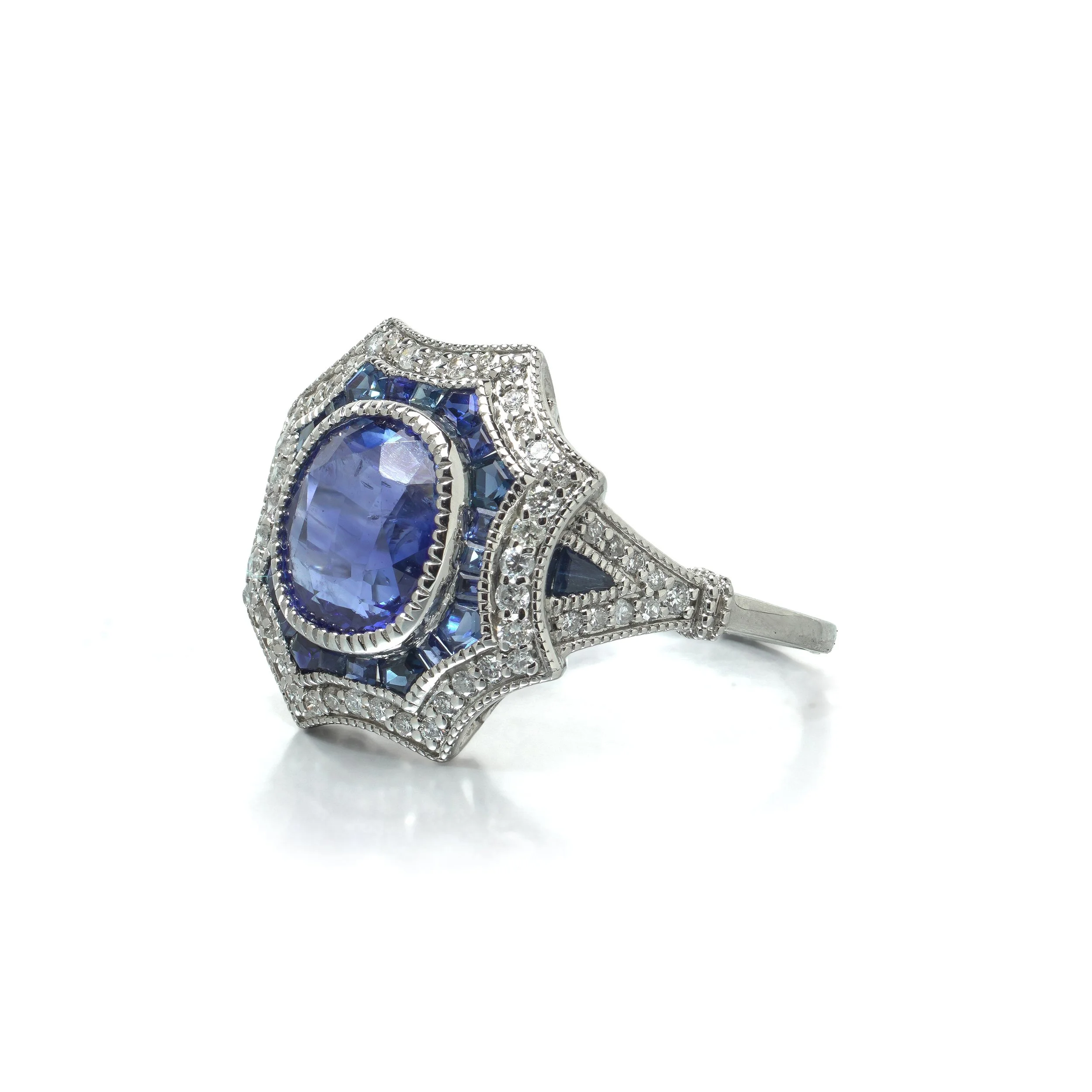art-deco-style-platinum-256ct-sapphire-and-diamond-shield-ring-03-view3-Mozeris-Fine-Antiques.jpg