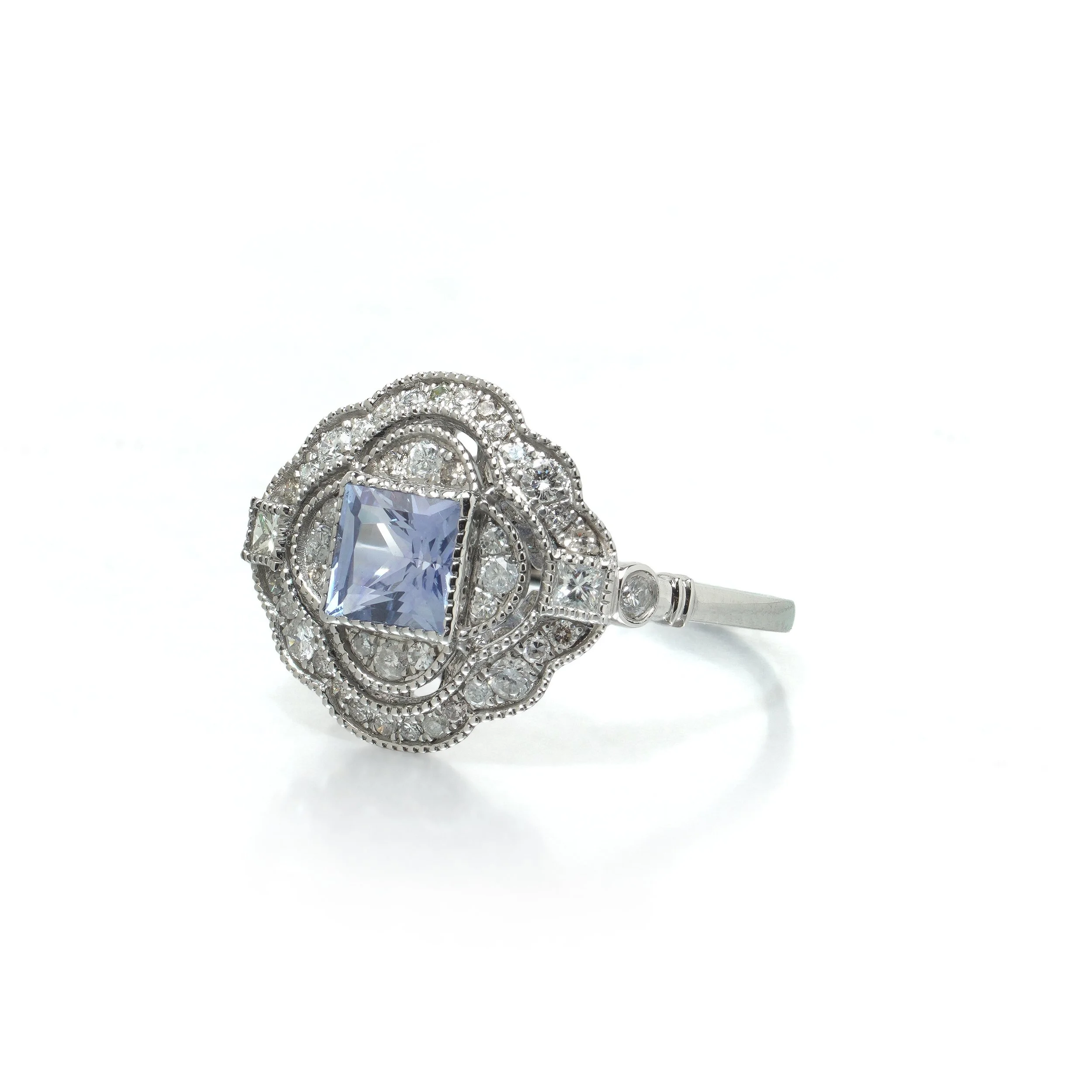 art-deco-style-platinum-square-cut-sapphire-and-diamond-quatrefoil-ring-03-view3-Mozeris-Fine-Antiques.jpg