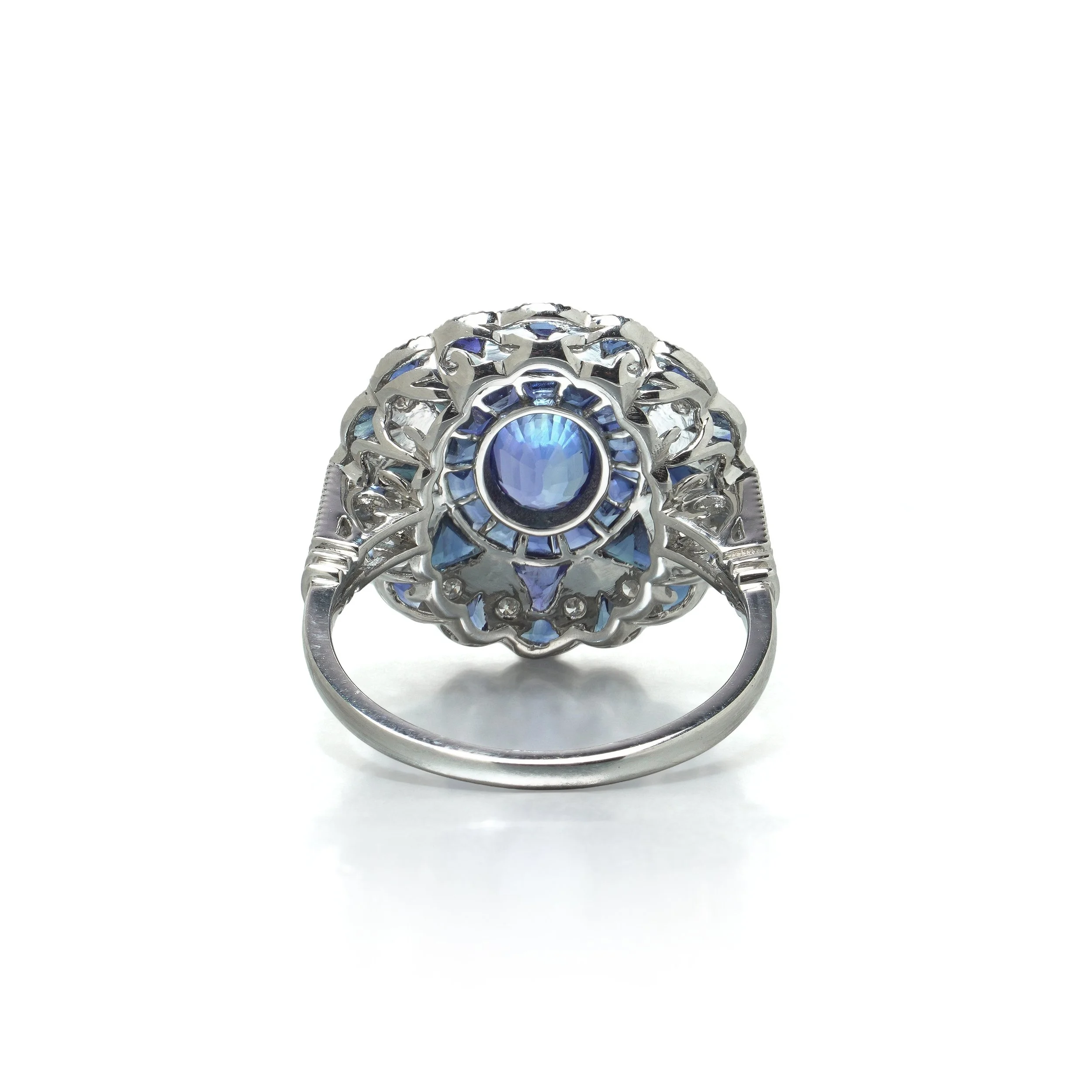 art-deco-style-platinum-sapphire-and-diamond-scalloped-cluster-ring-04-view4-Mozeris-Fine-Antiques.jpg