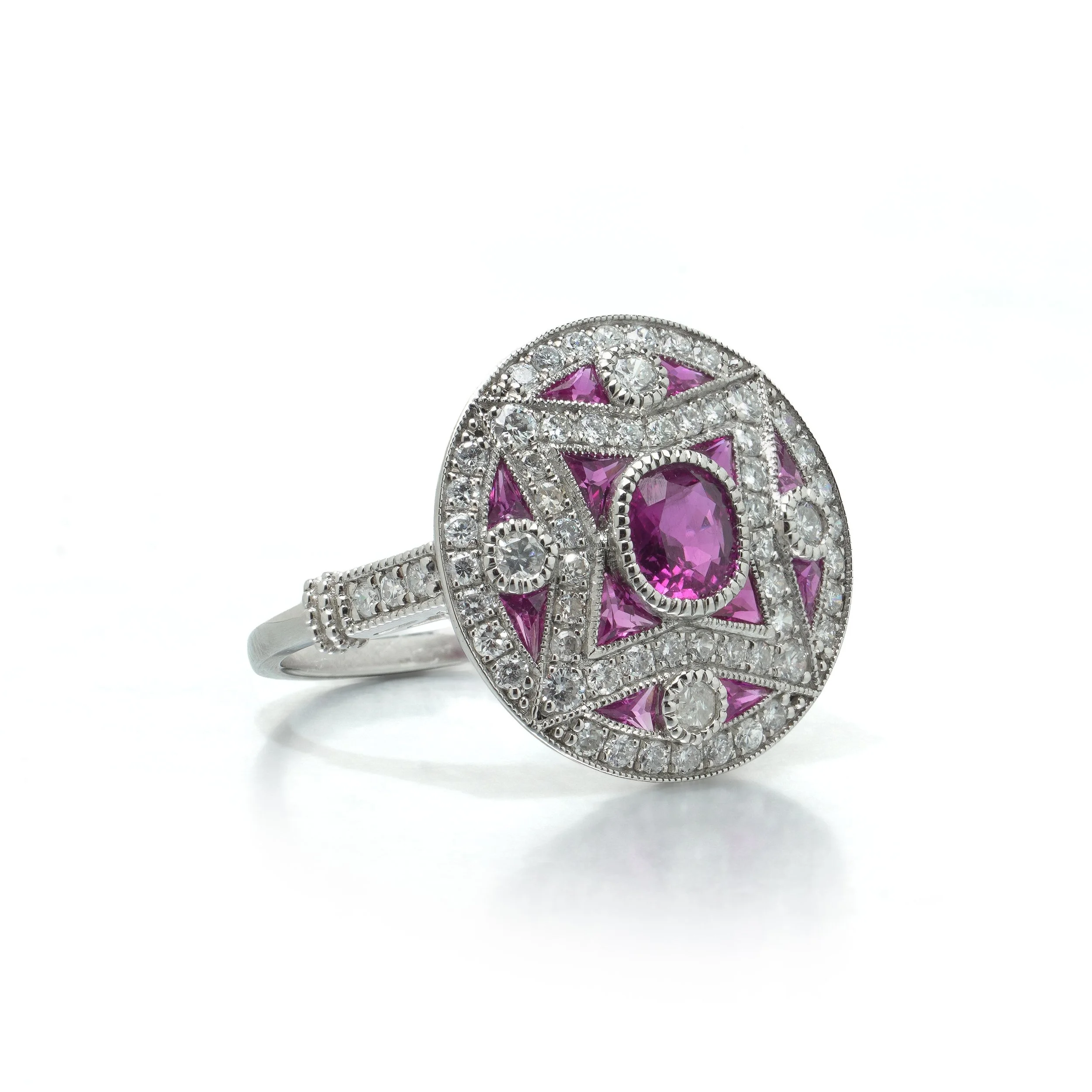 art-deco-style-platinum-mozambique-ruby-and-diamond-star-target-ring-03-view3-Mozeris-Fine-Antiques.jpg