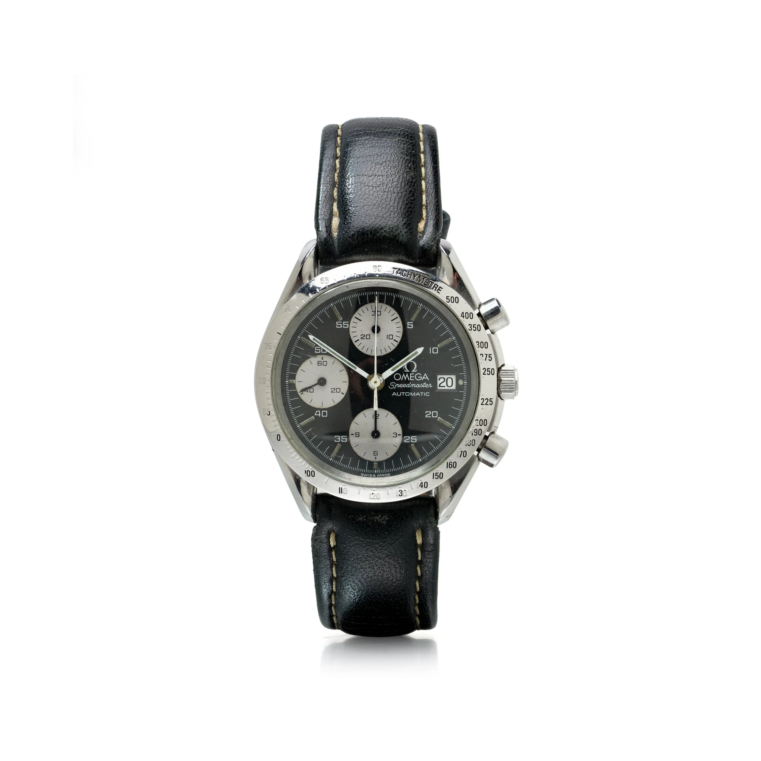 Omega Speedmaster Date Ref. 3511.50 Reverse Panda Chronograph 39mm Steel, Circa 1990s