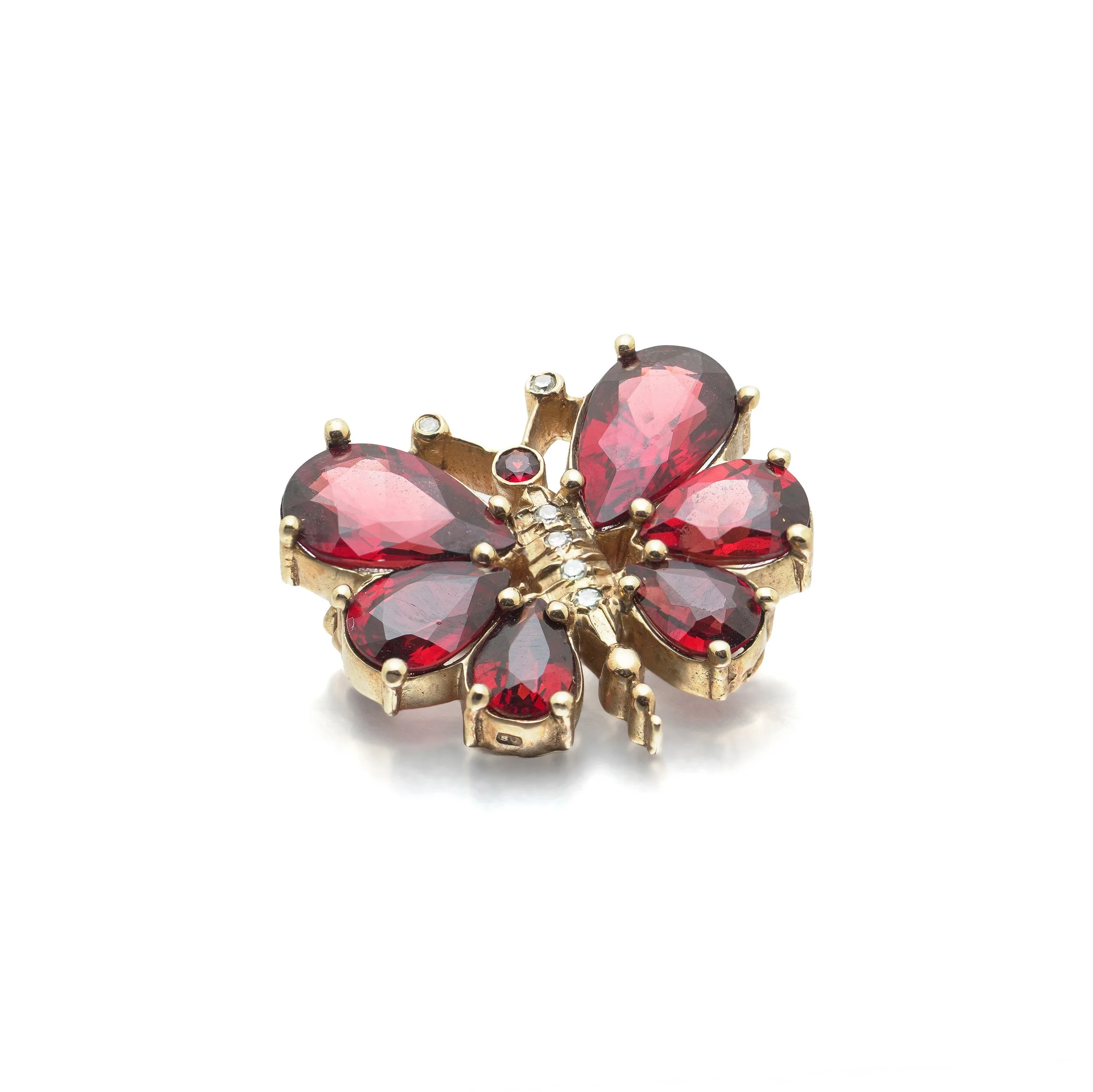Garnet-Diamond-Butterfly-Brooch-9KT-Gold-04-view4-Mozeris-Fine-Antiques.jpg