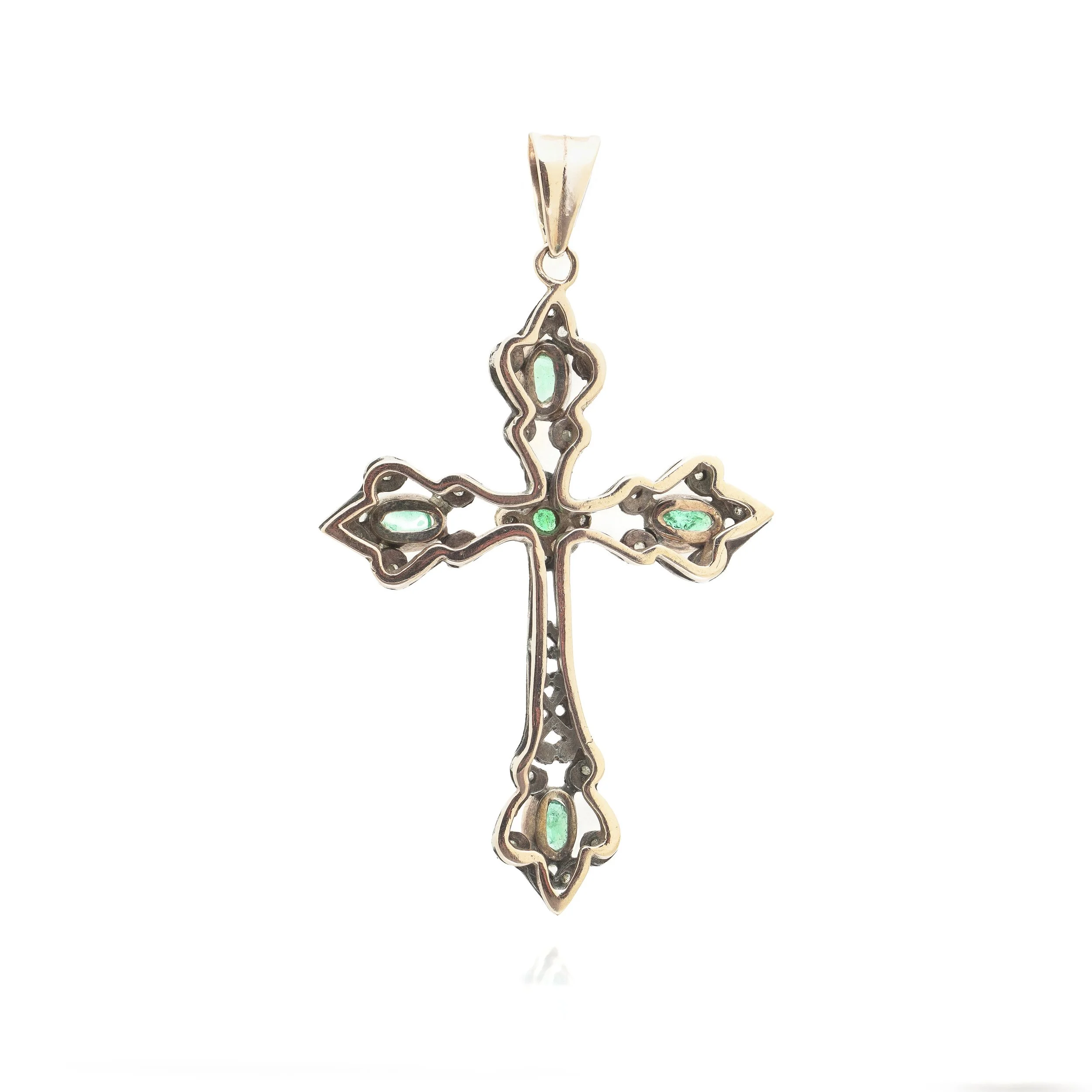 Victorian-Emerald-Diamond-Cross-Pendant-02-view2-Mozeris-Fine-Antiques.jpg